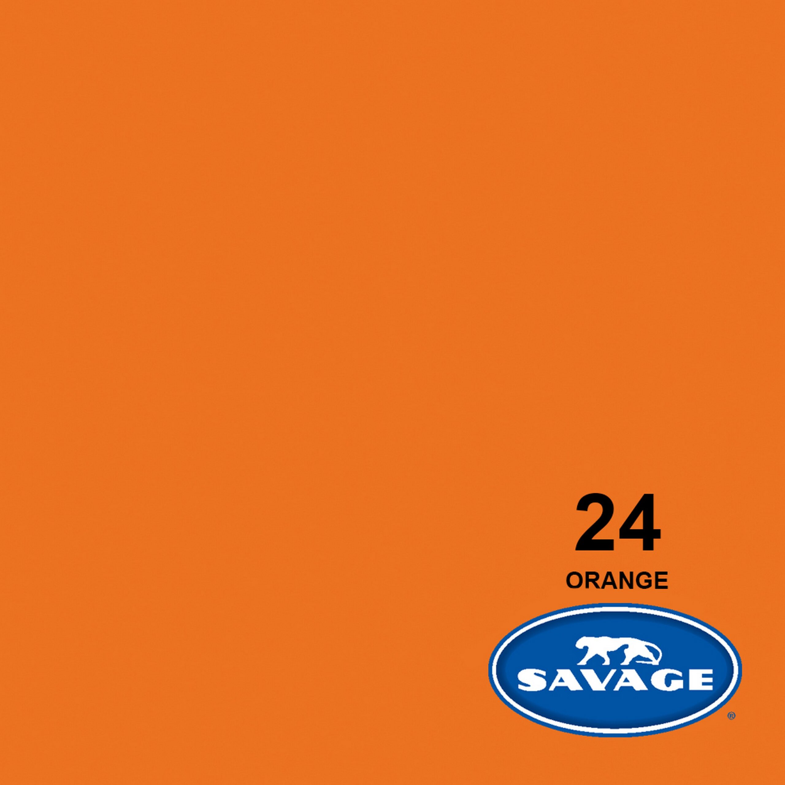 Savage Orange 107-Inch x 50-Yards High-Quality Widetone Seamless Background Paper