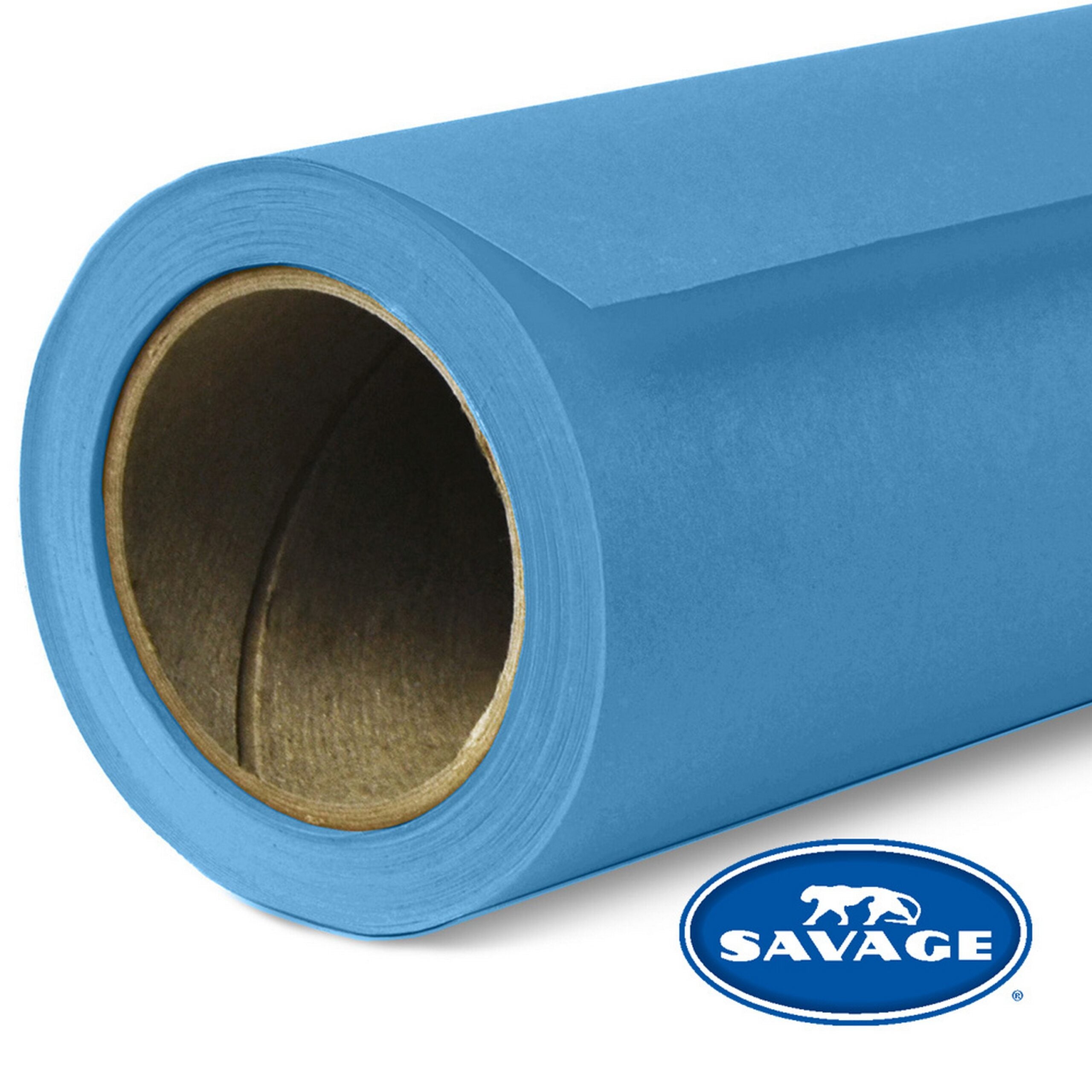 Savage Professional-Grade 107-Inch x 50-Yards Widetone Seamless Background Paper in Stunning Regal Blue for Photography and Crafting