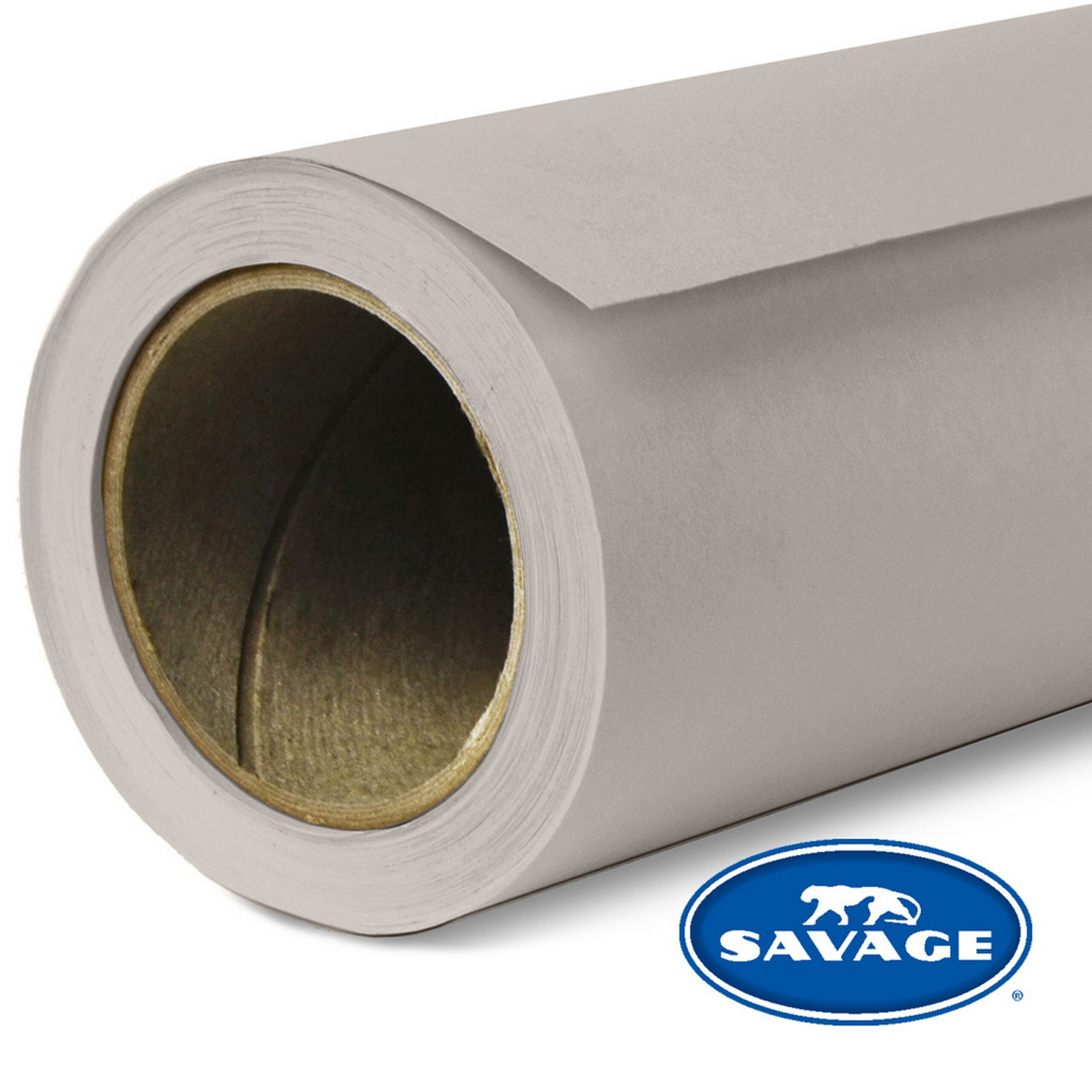Savage Professional Grade 107-Inch by 50-Yards Widetone Seamless Background Paper in Storm Gray Shade for Photography and Crafts