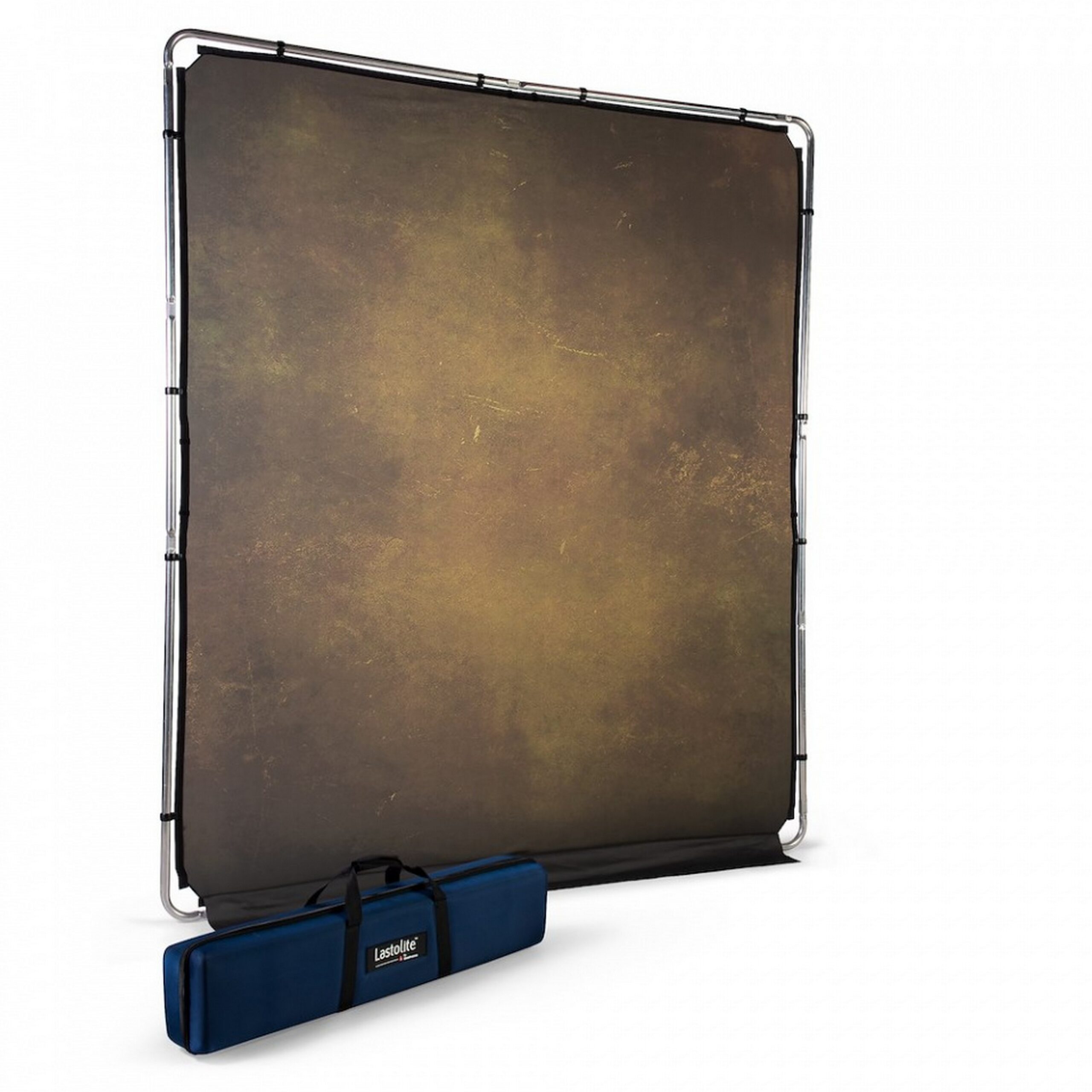 Lastolite LL LB7924 EzyFrame High - Quality Vintage Photography Backdrop, Measuring 6.5 x 7.5 Foot in Olive Color