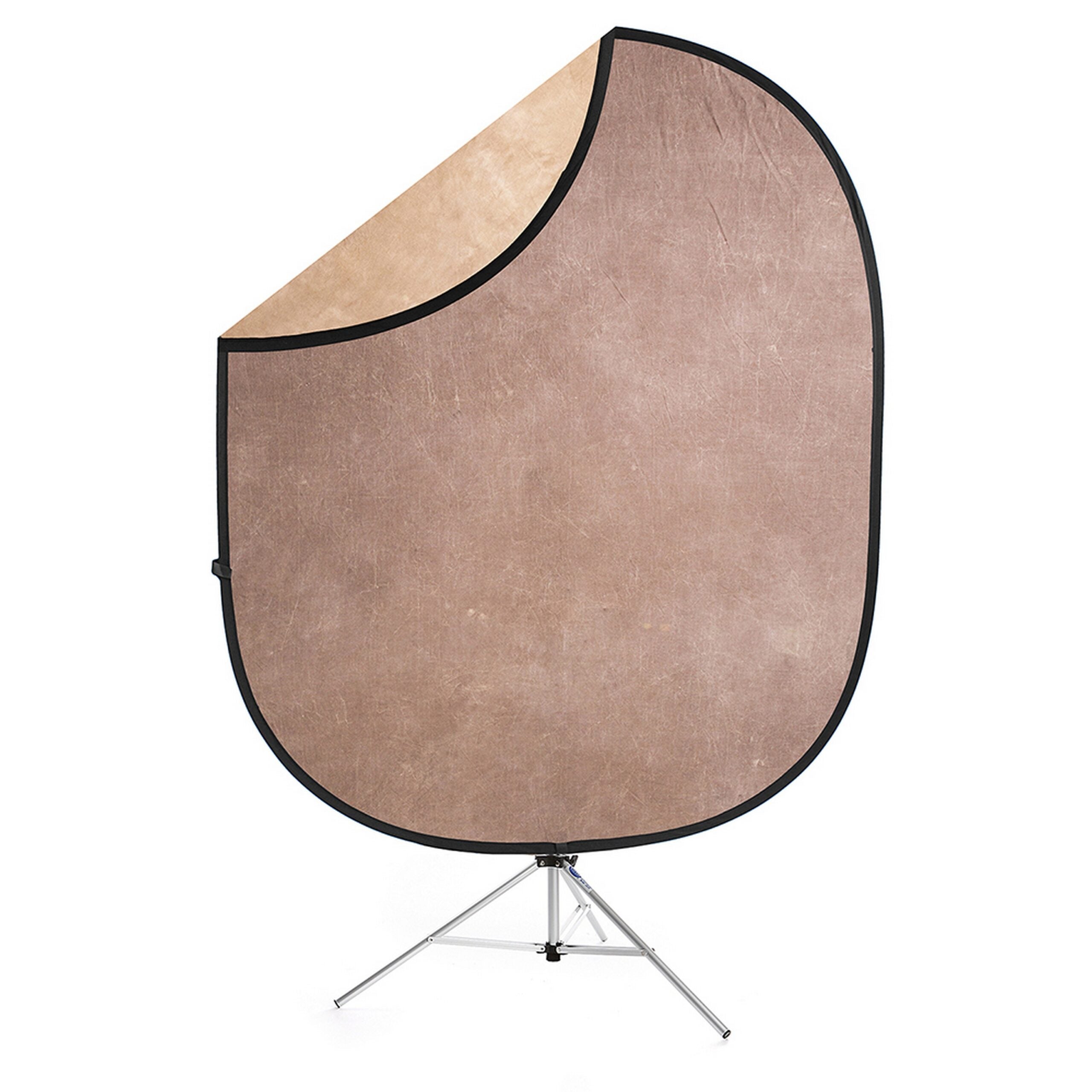 Savage CB110-KIT 5 x 6 Earth Tone Collapsible Photography Background Kit