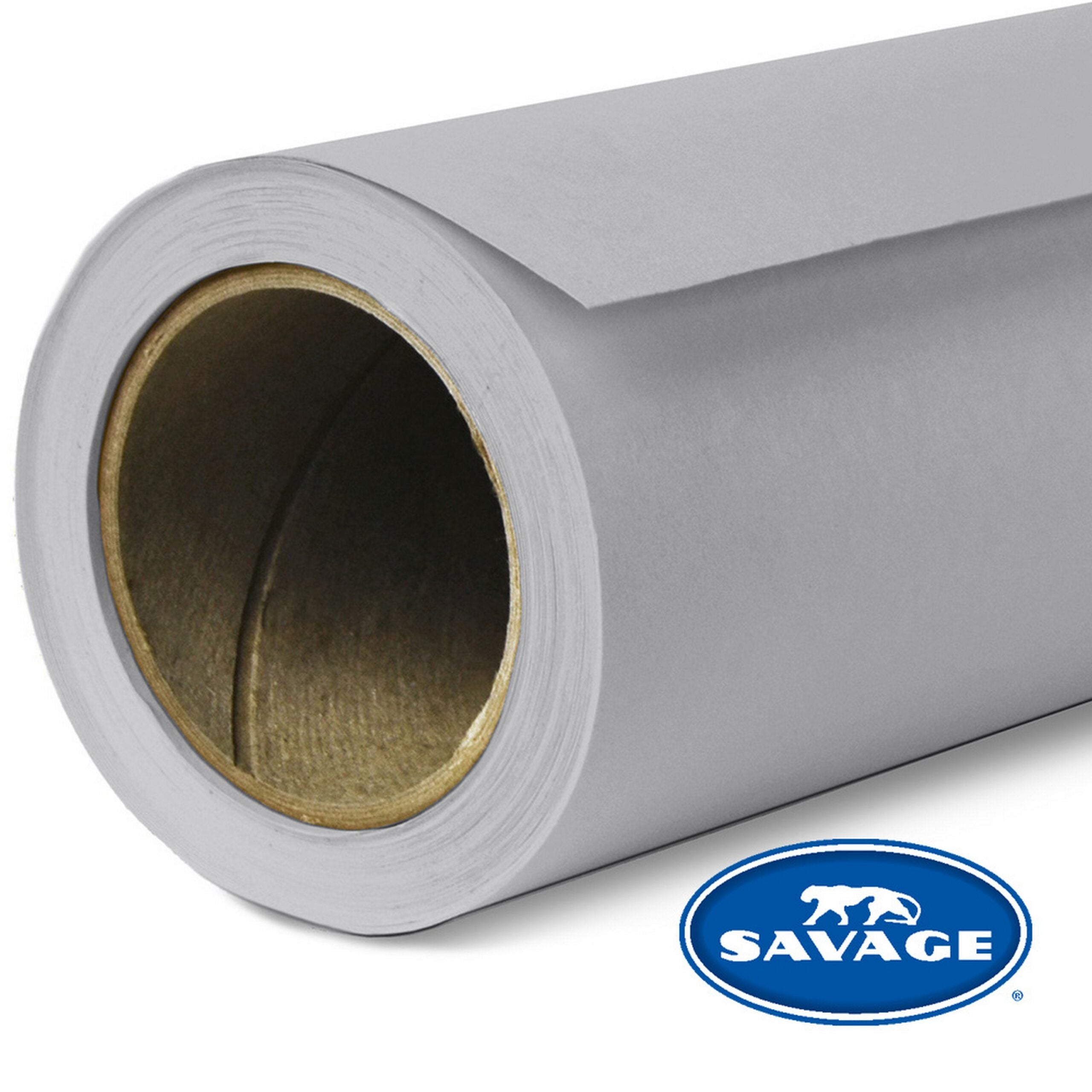 Savage Premium 107-Inch by 50-Yards Widetone Seamless Background Paper in Stone Gray for Photography and Crafts