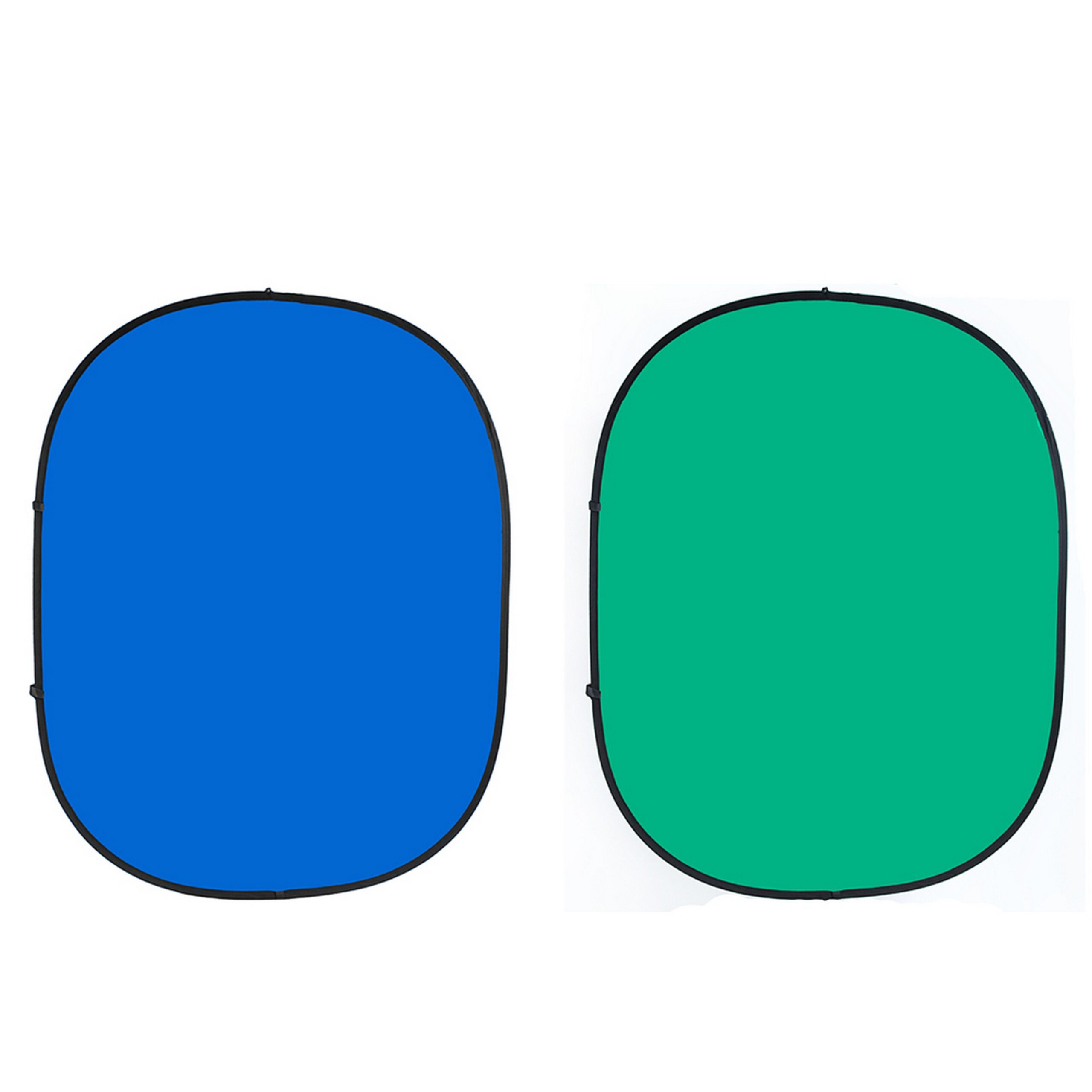 5 x 6-Feet High-Quality Savage CB116 Collapsible Chroma Green/Blue Background