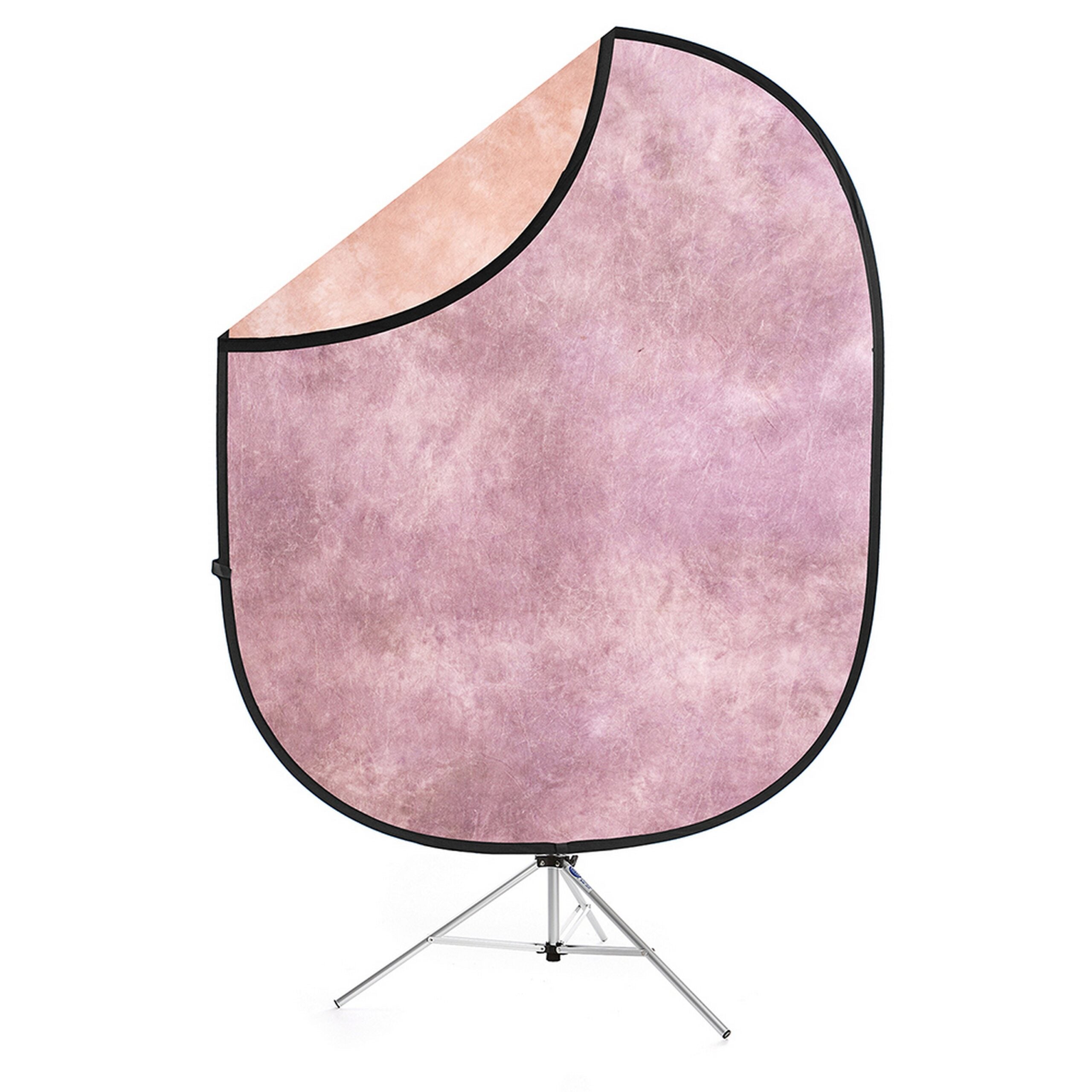 Savage CB100-KIT 5 x 6-Feet Collapsible Background Kit in Royal Tones