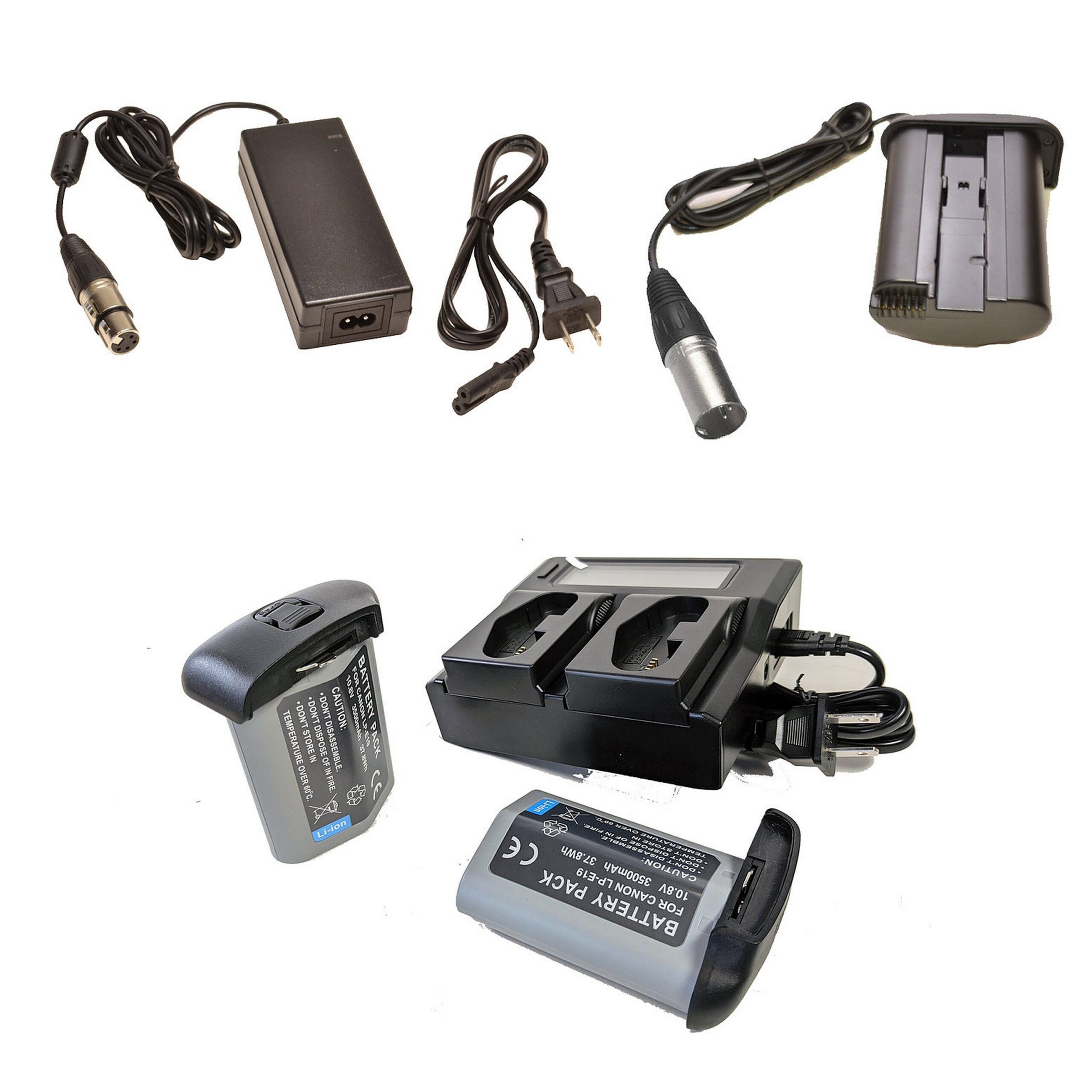 Bescor Professional LPE19PRO LPE19D and DRE19XAC Battery and Charger Kit