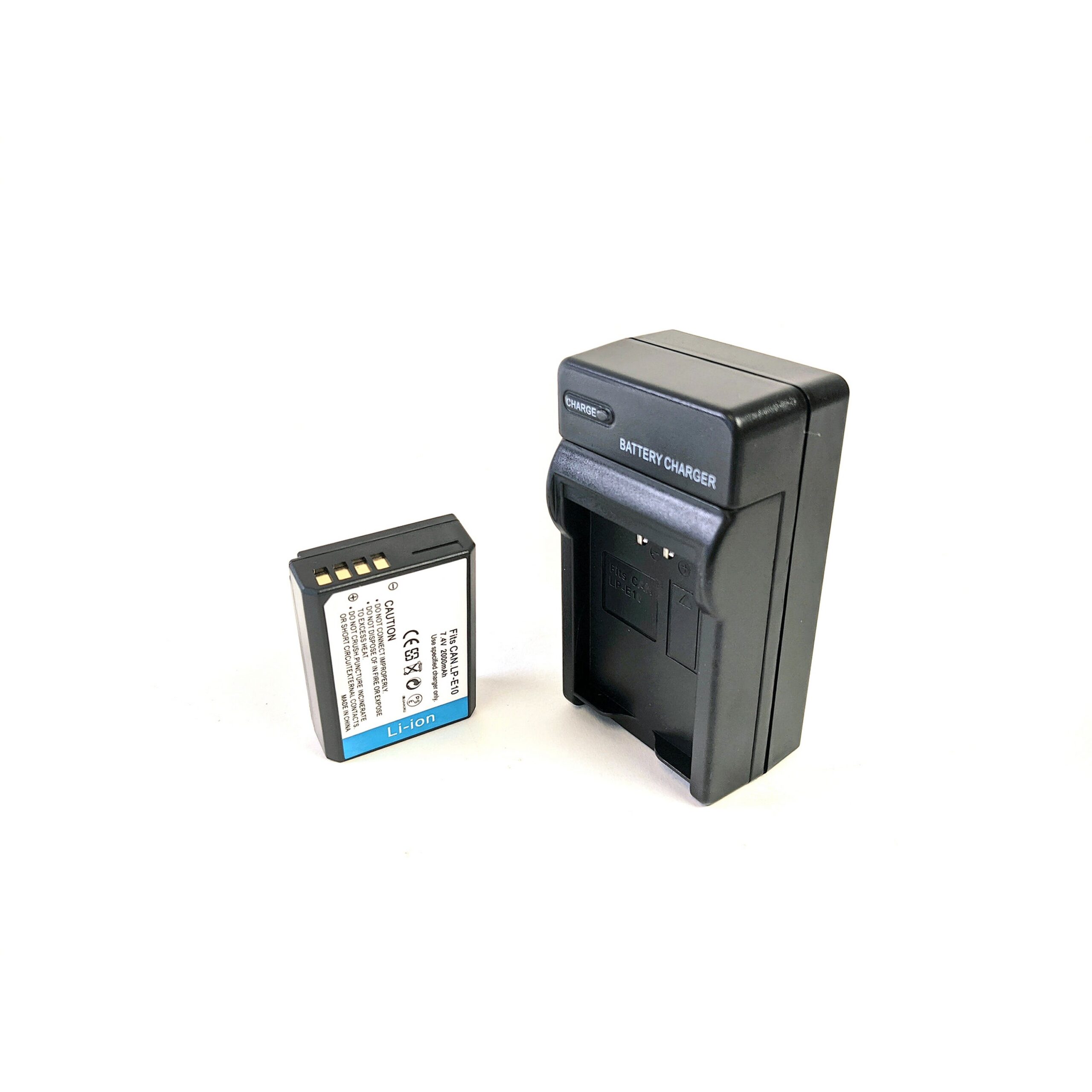 Bescor LPE10-Style Compatible Battery and Charger Set for Canon Cameras