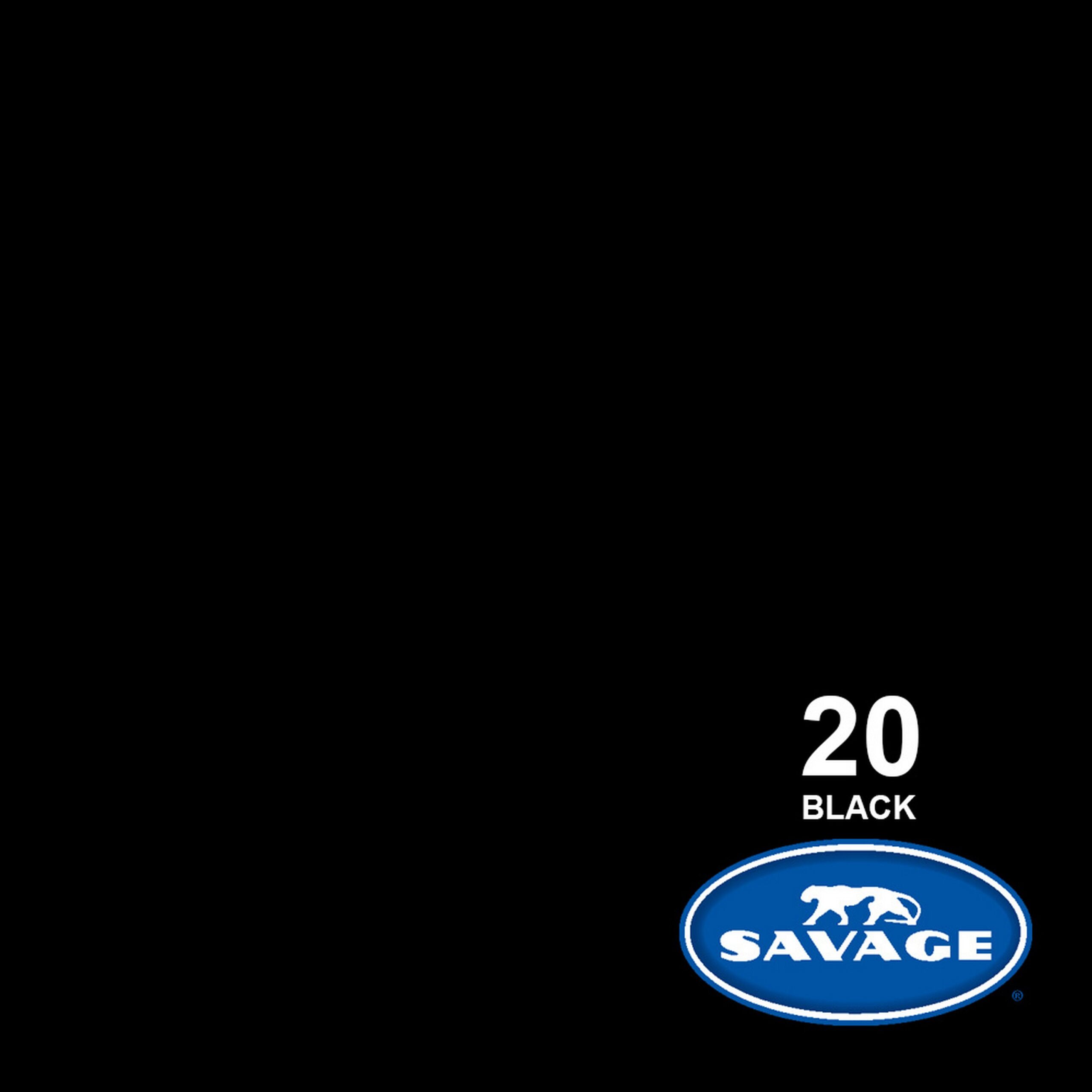 Savage 107-Inch by 50-Yards Black Widetone Seamless Photography Background Paper