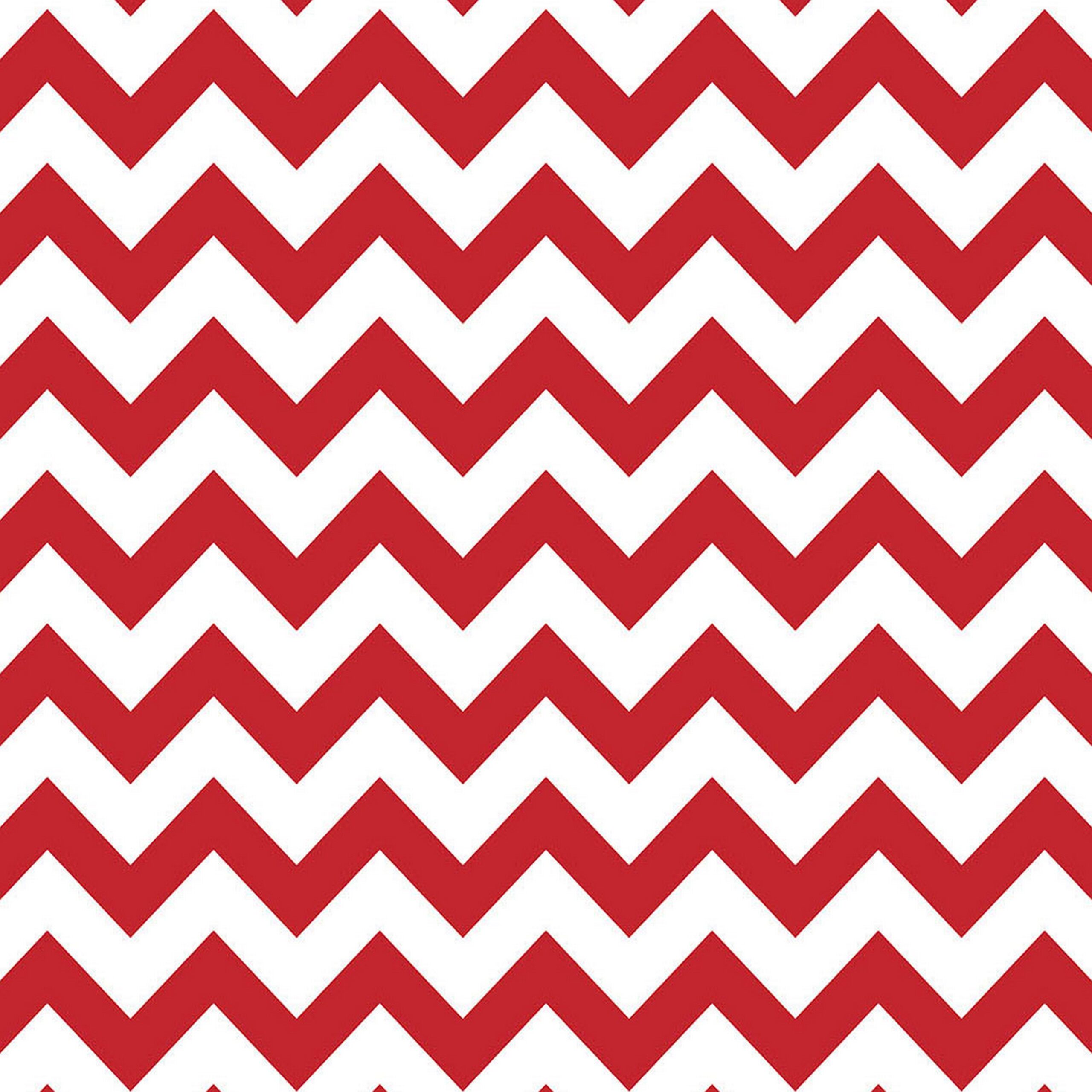 Savage 53-Inch by 18-Feet High-Quality Printed Red & White Chevron Paper Background