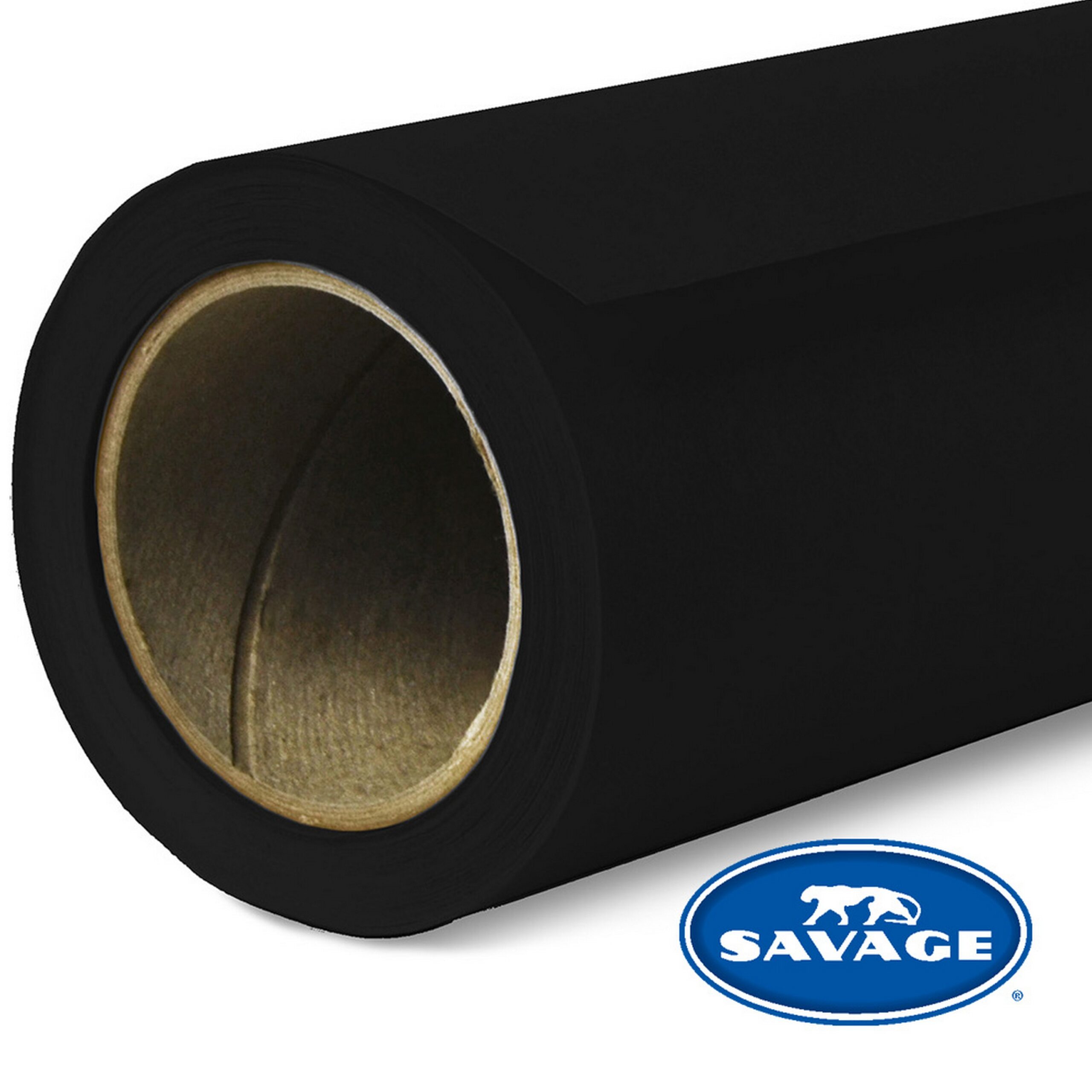 Savage 107-Inch by 50-Yards Black Widetone Seamless Photography Background Paper