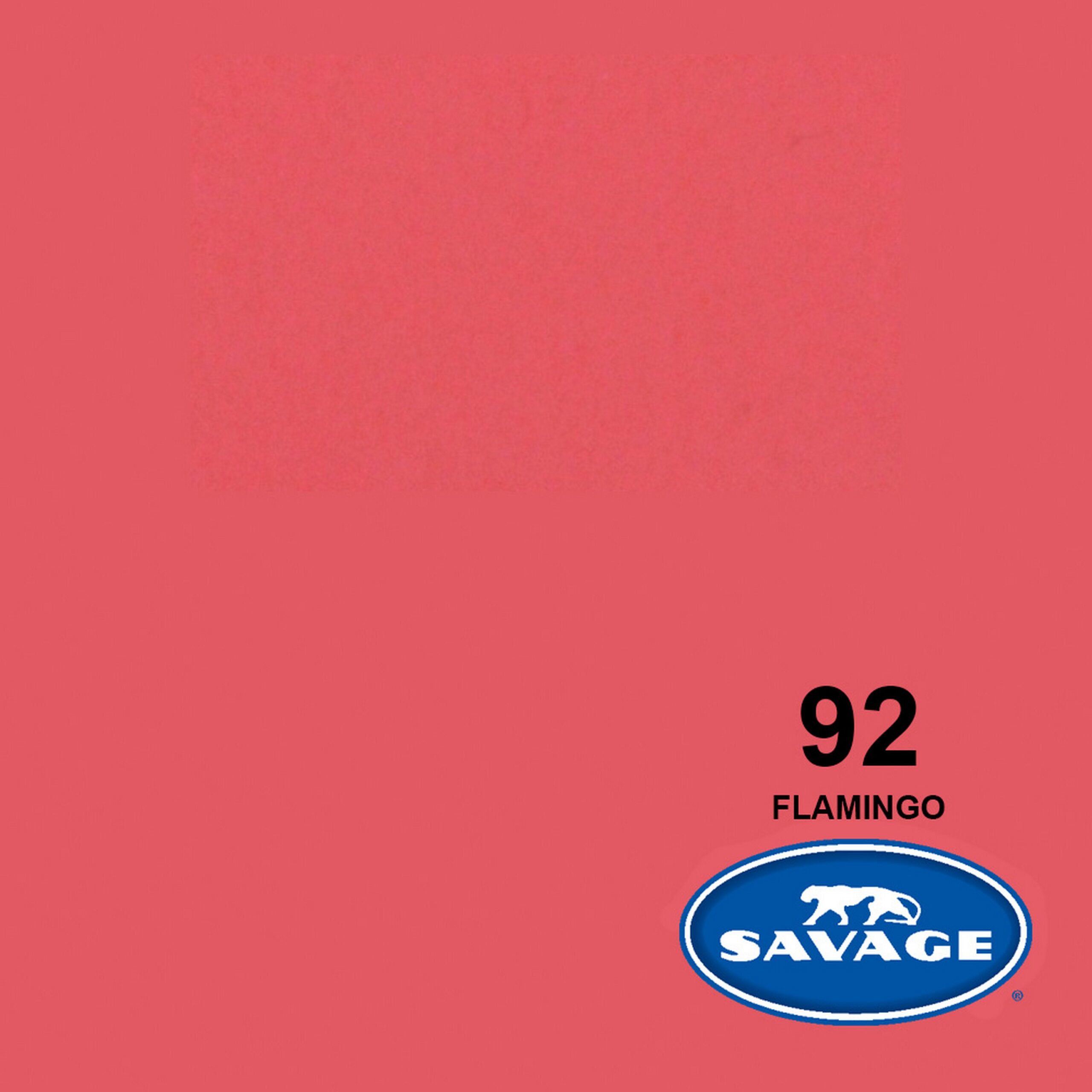 Savage Flamingo-Colored 53-Inch by 12-Yards Wide-Toned Seamless Background Paper for Photography and Crafting