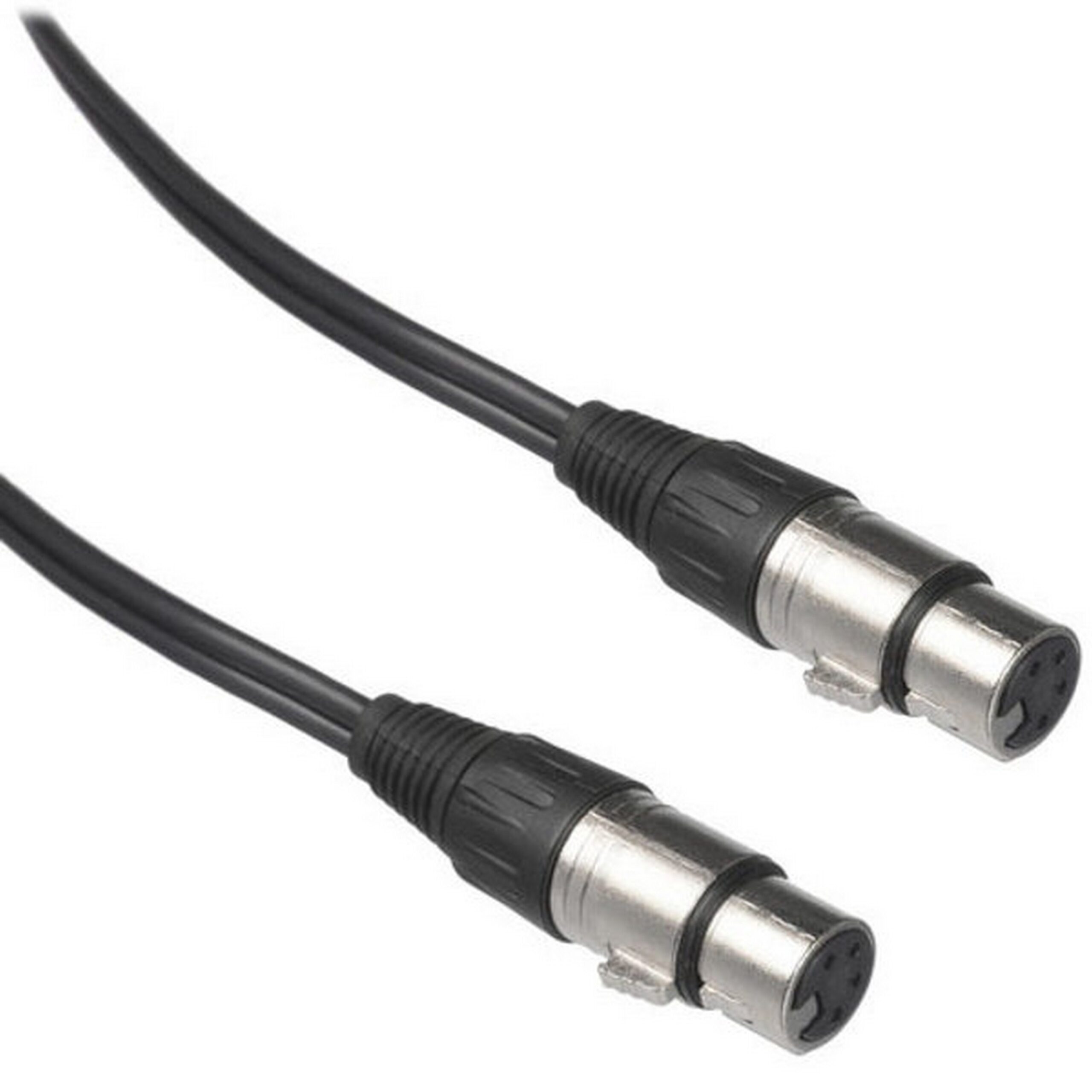 Bescor 10-Foot 4-Pin XLR Female to Female Cable