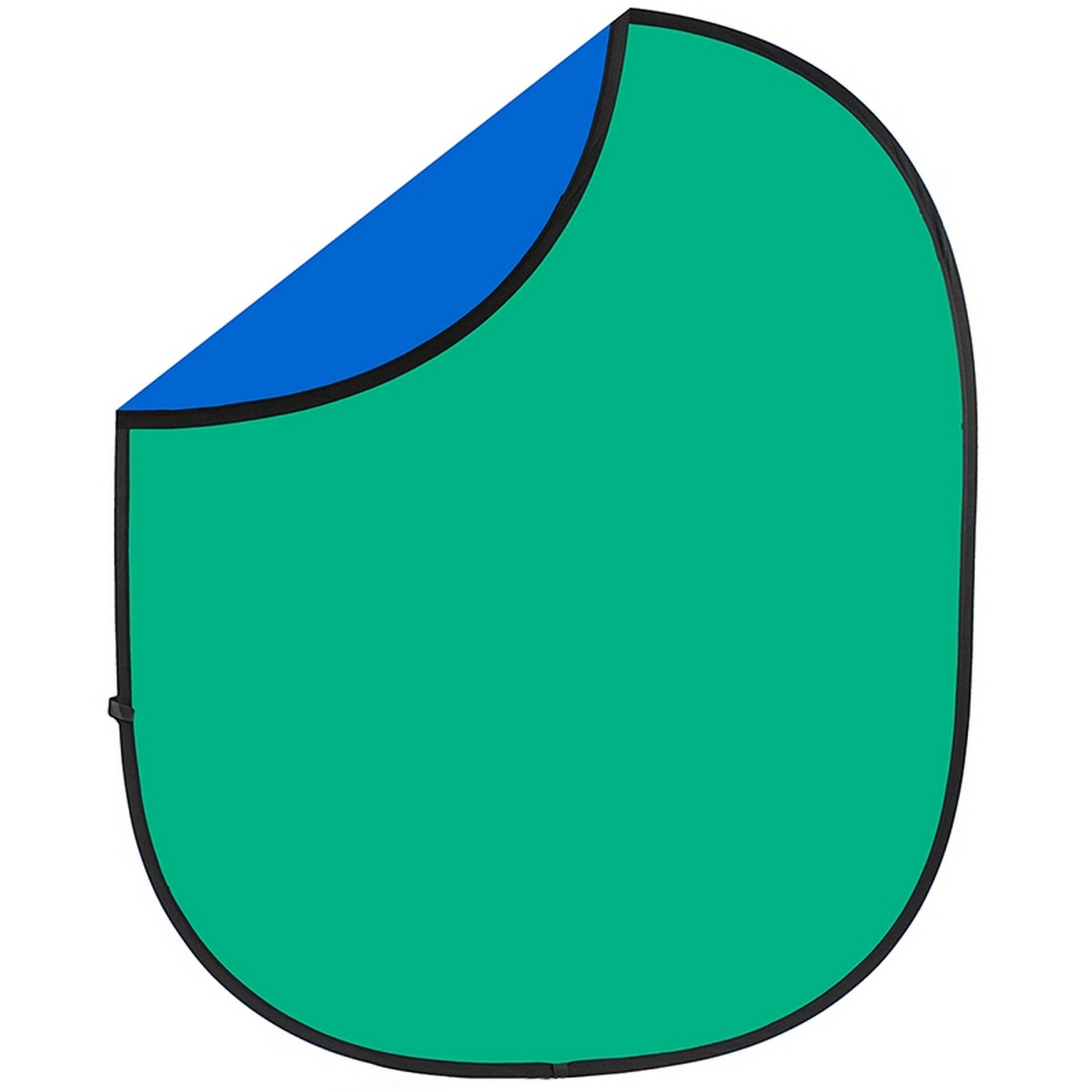 5 x 6-Feet High-Quality Savage CB116 Collapsible Chroma Green/Blue Background