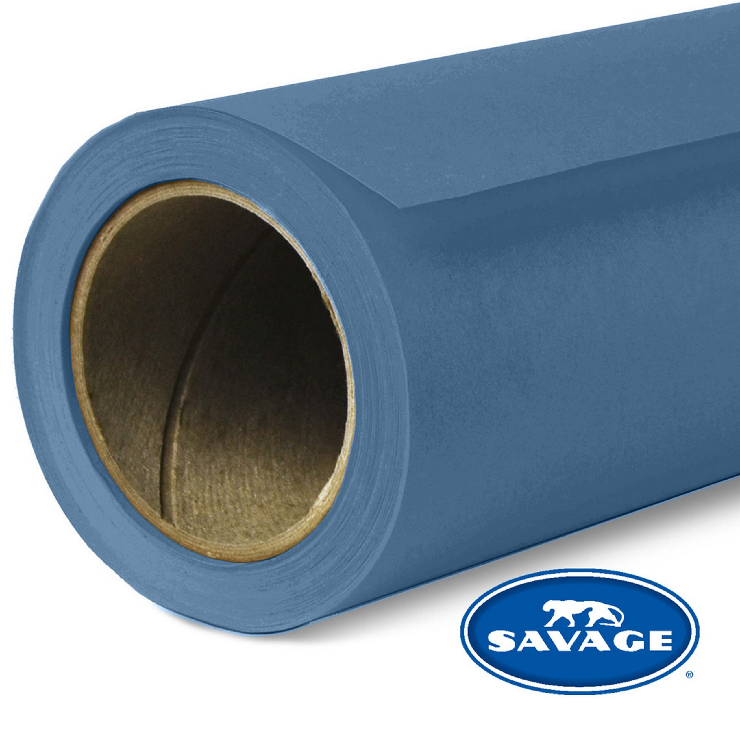 Savage 107-Inch by 50-Yards Blue Jean Widetone Seamless Photo Background Paper