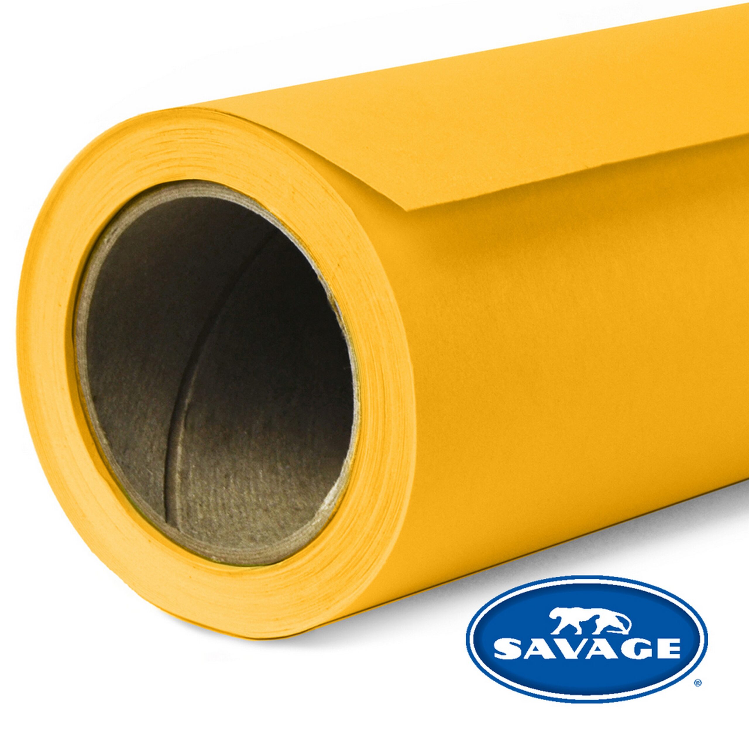 Savage Deep Yellow Widetone Seamless Background Paper for Photography and Crafts, Measuring 107-Inch by 50-Yards