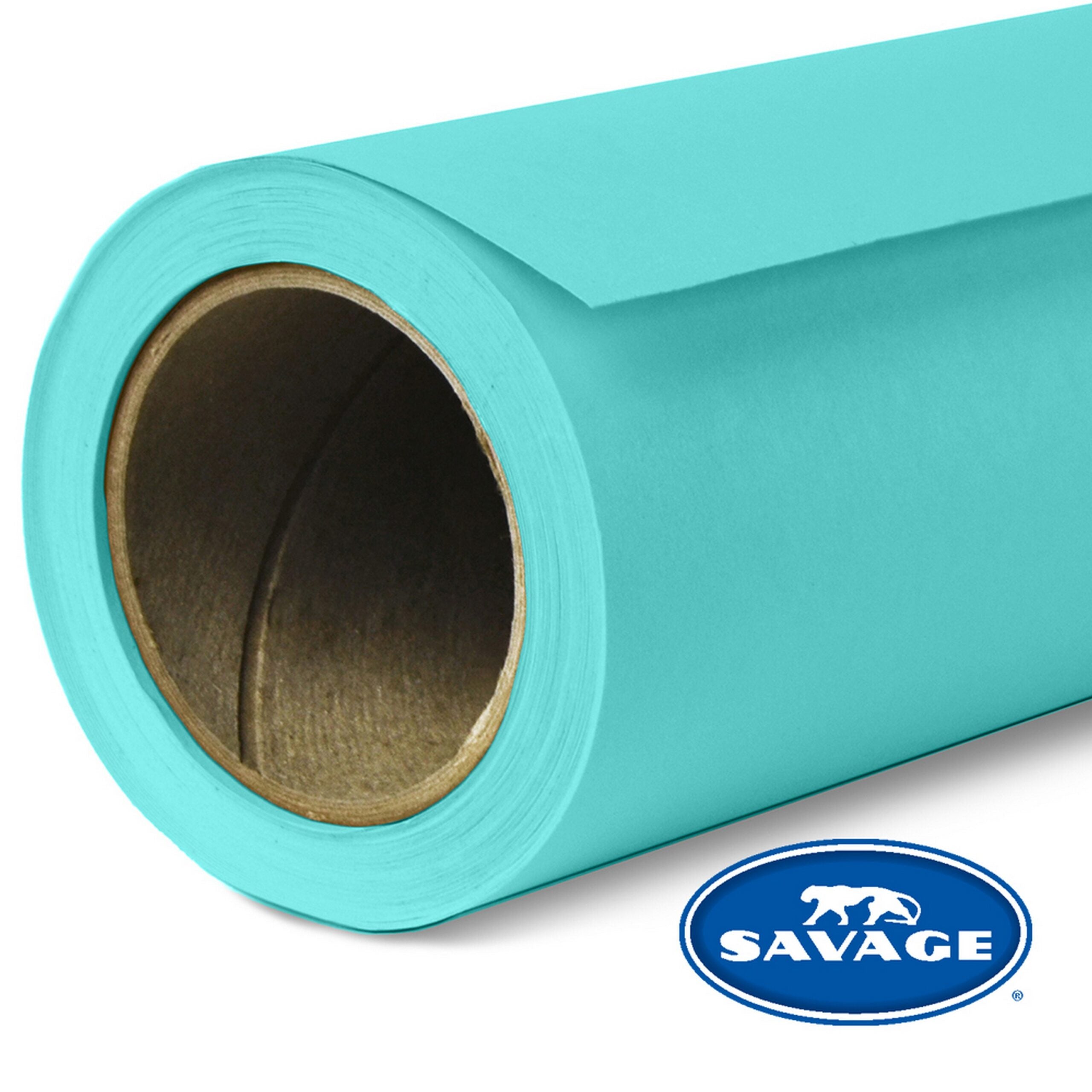 Savage Baby Blue Widetone Seamless Background Paper, 107-Inch x 50-Yards