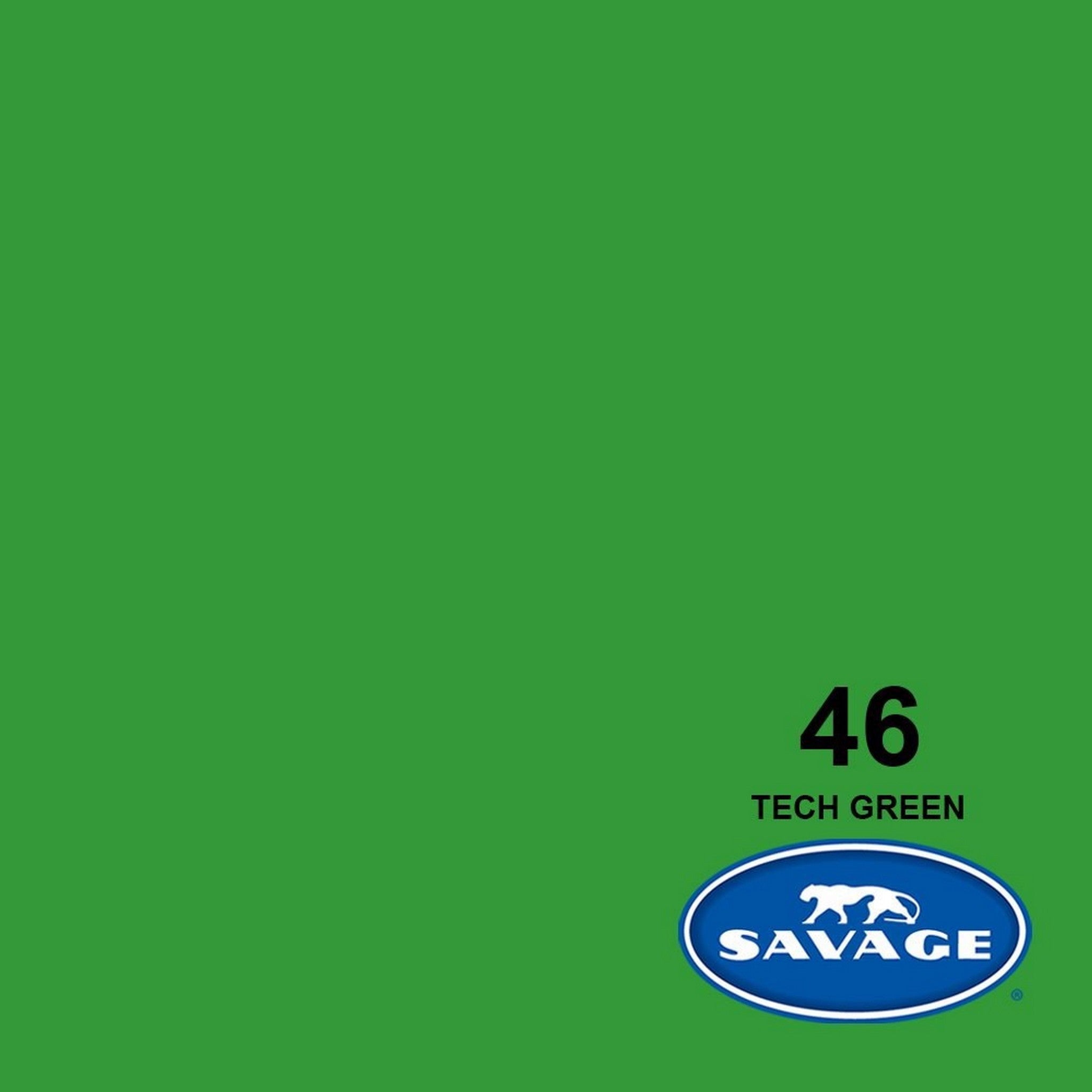 Savage 53-Inch x 12-Yards Tech Green Widetone Seamless Photo Background Paper