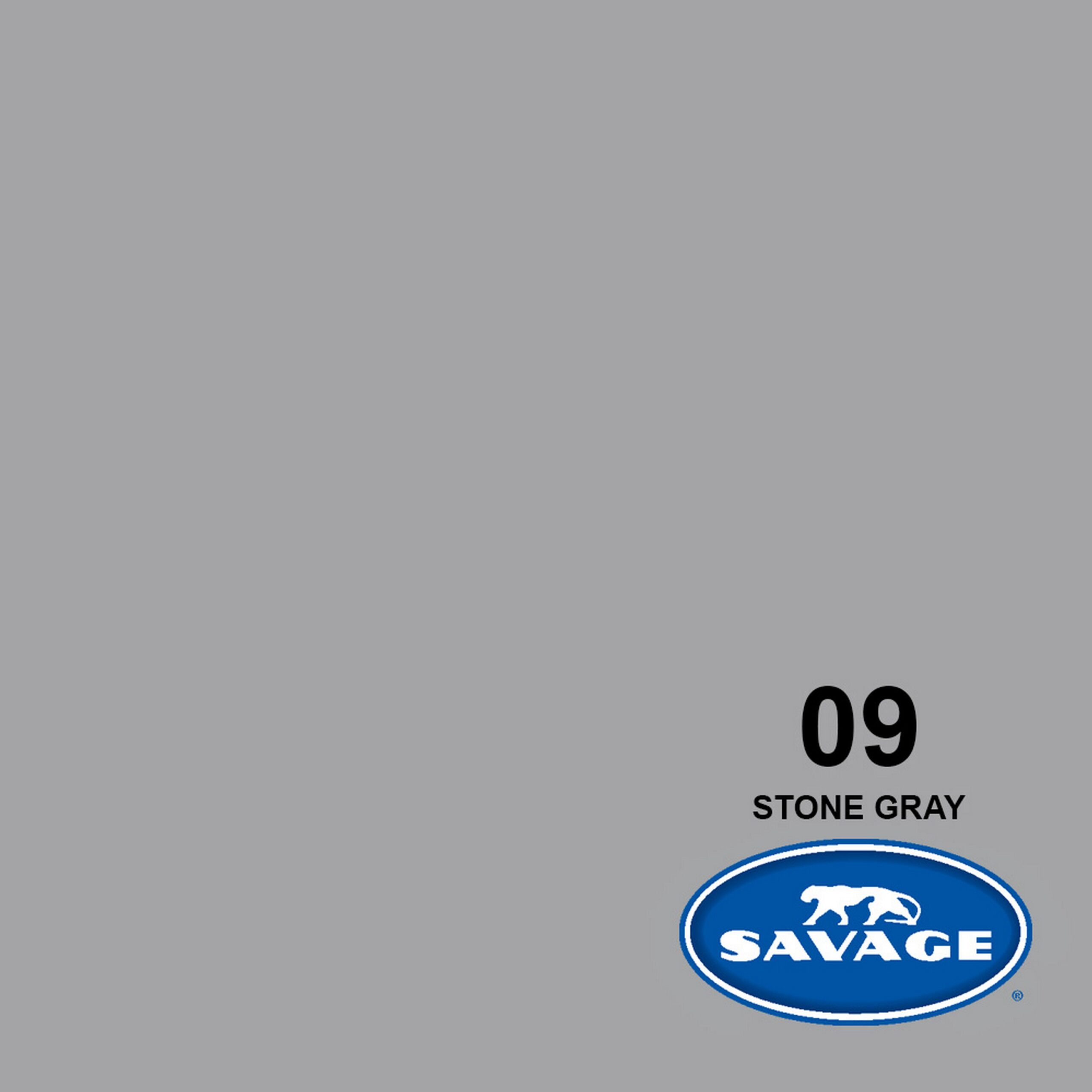 Savage Premium 107-Inch by 50-Yards Widetone Seamless Background Paper in Stone Gray for Photography and Crafts