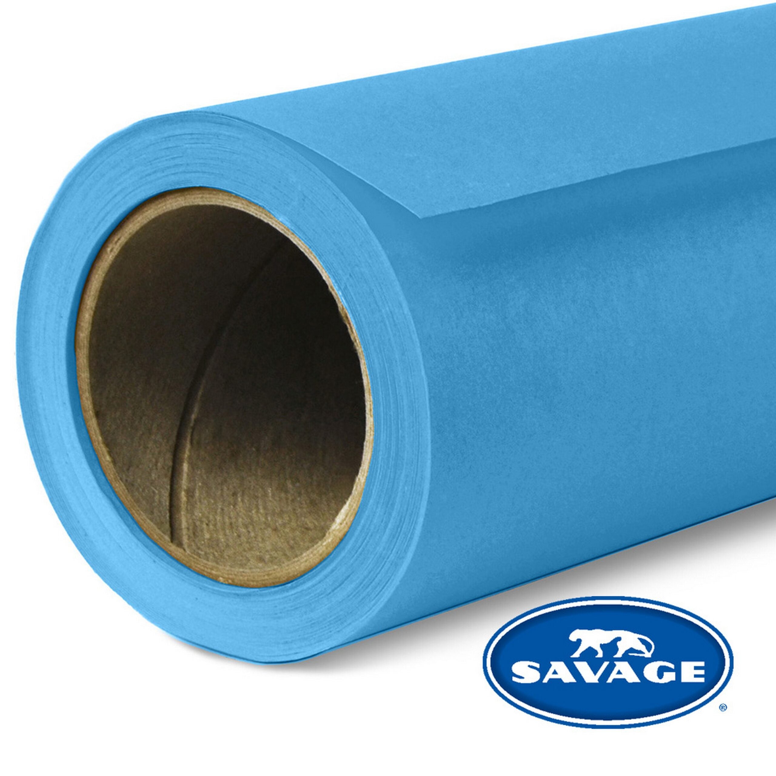 Savage Turquoise Widetone Seamless Background Paper, 107-Inch x 50-Yards