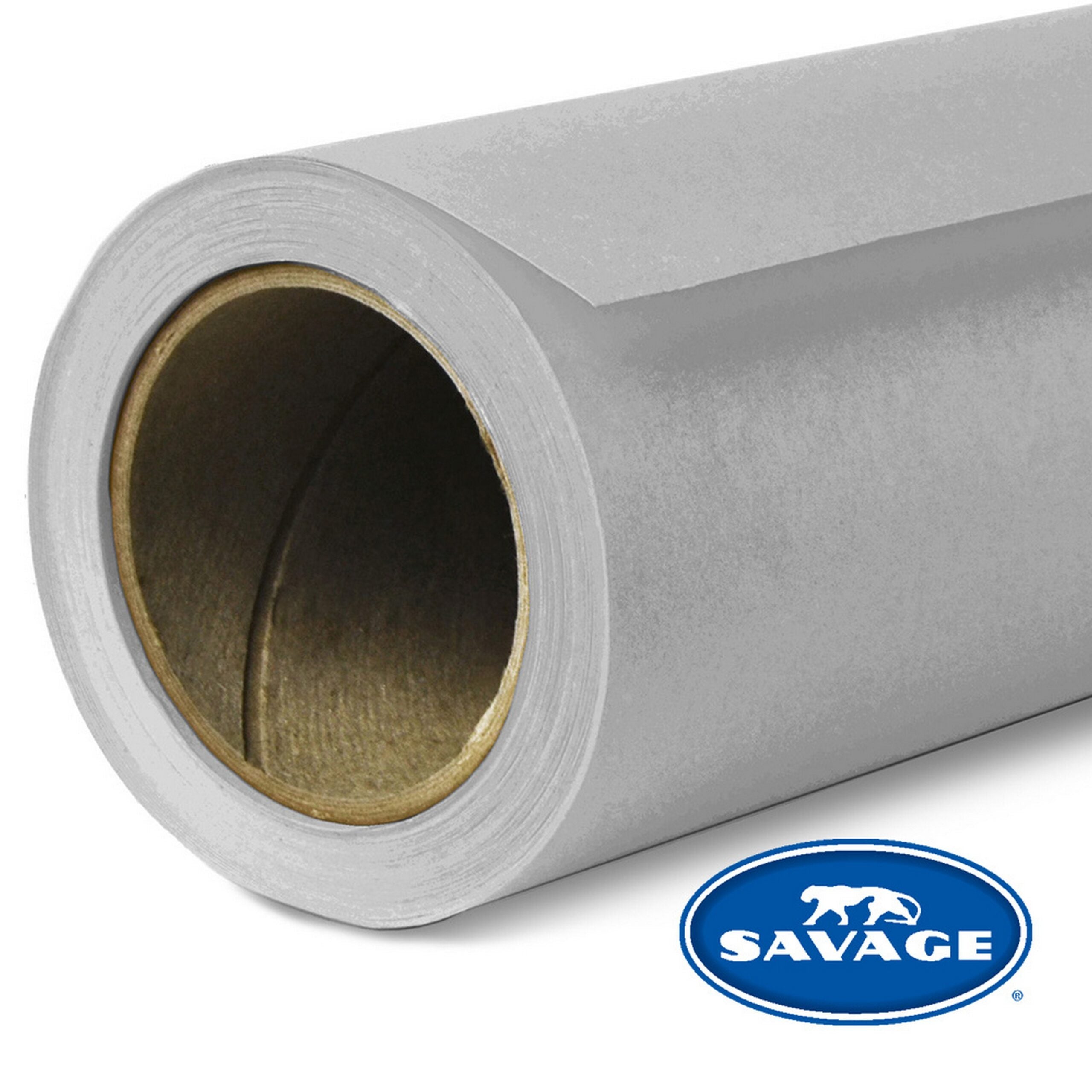 Savage 107-Inch x 50-Yards Focus Gray Widetone Smooth Seamless Background Paper