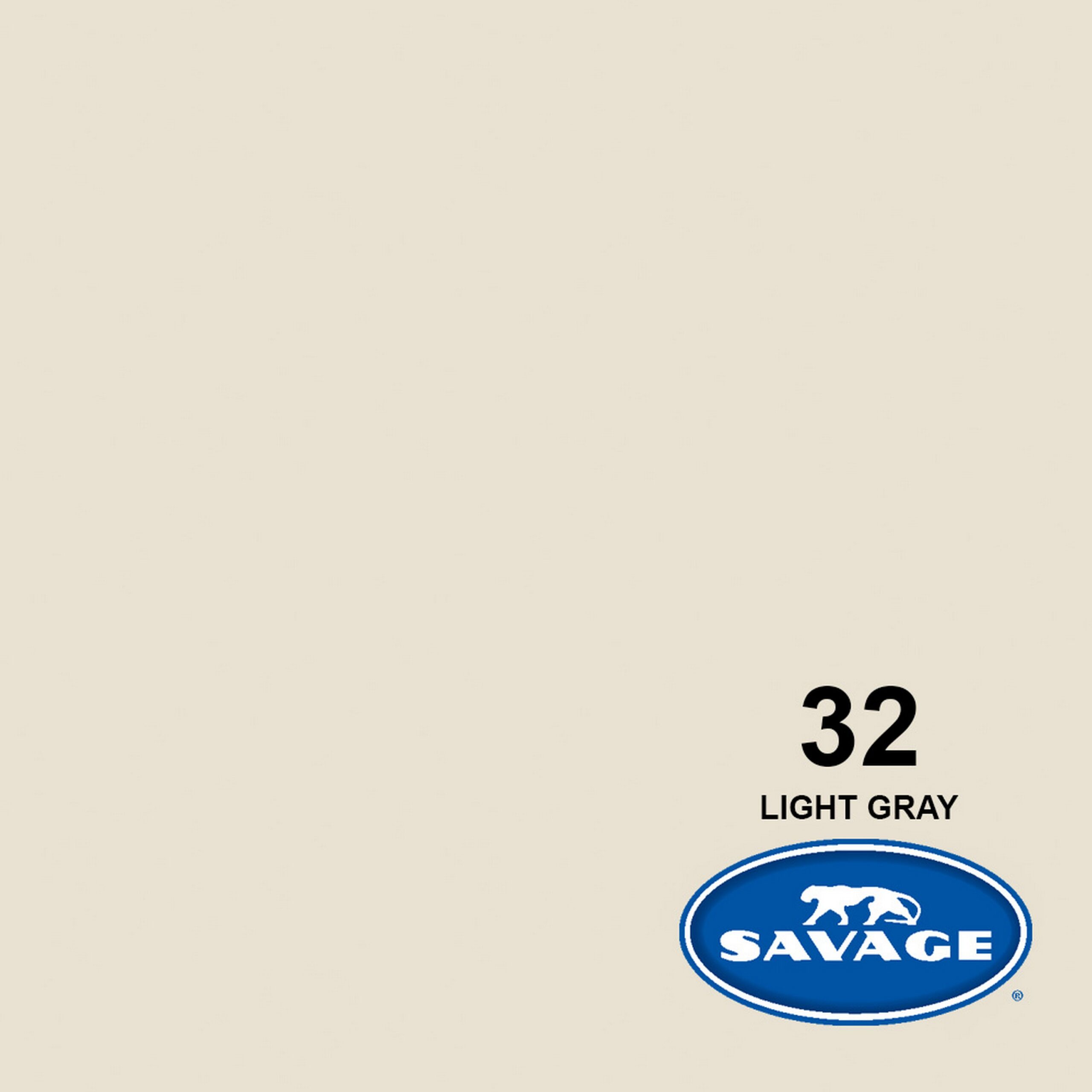 Savage Light Gray 107-Inch Wide and 50-Yards Long Widetone Seamless Background Paper for Photography and Crafts