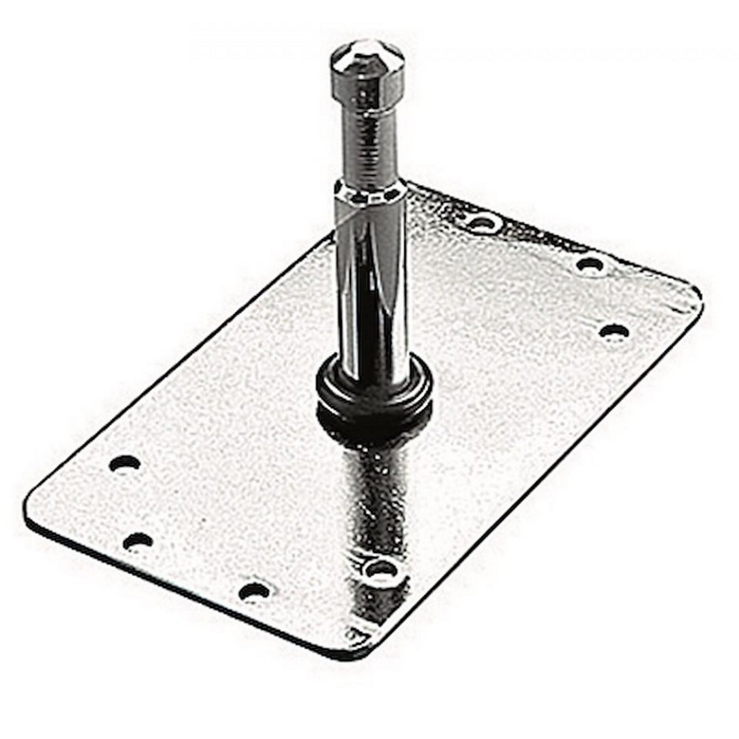 Chrome Plated Avenger F800 3 - Inch Baby Plate with 16mm Spigot