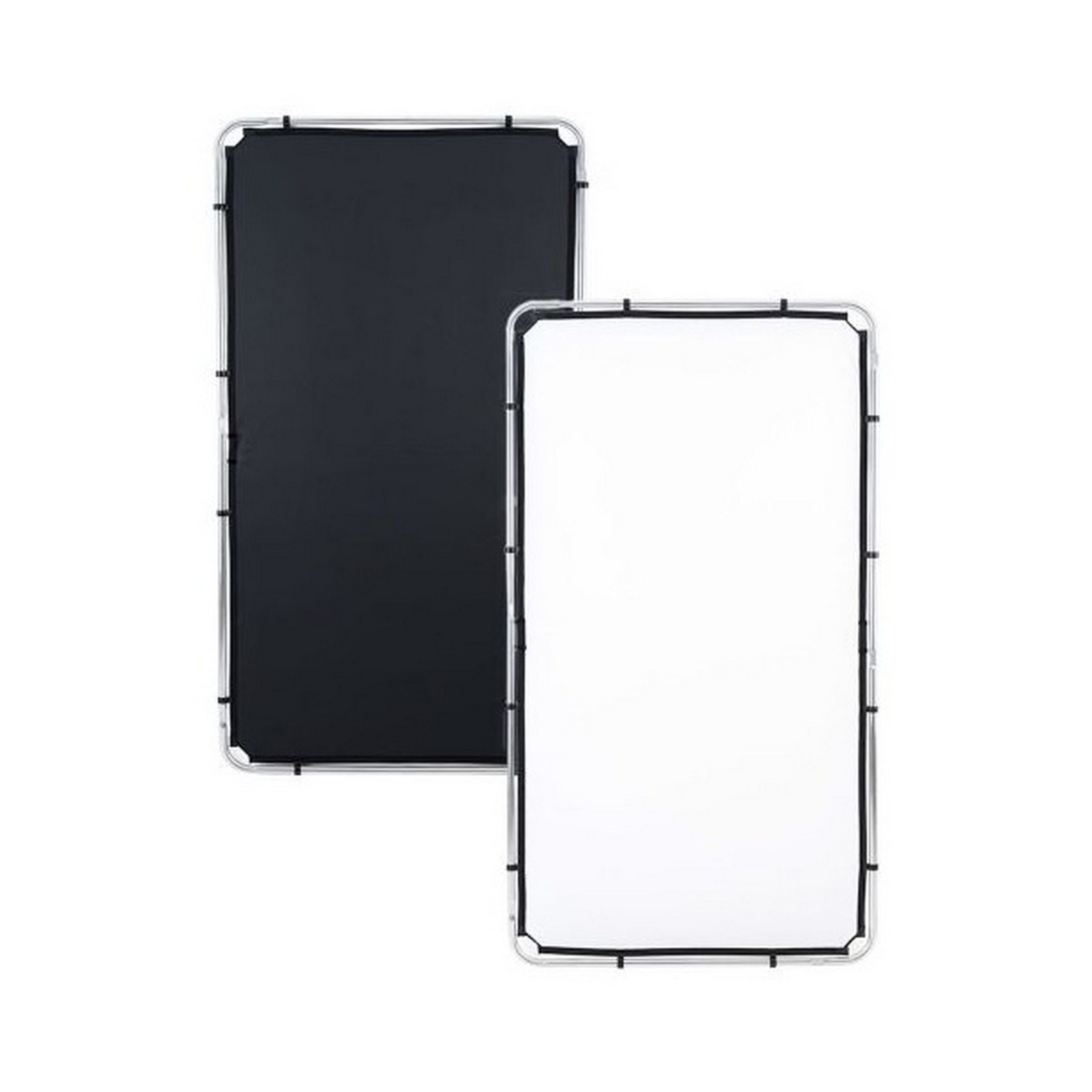 Lastolite Professional Photography Skylite Rapid Reflector Cover Medium - Stylish Black and White Design, Measuring 3.6 x 6.6 Foot