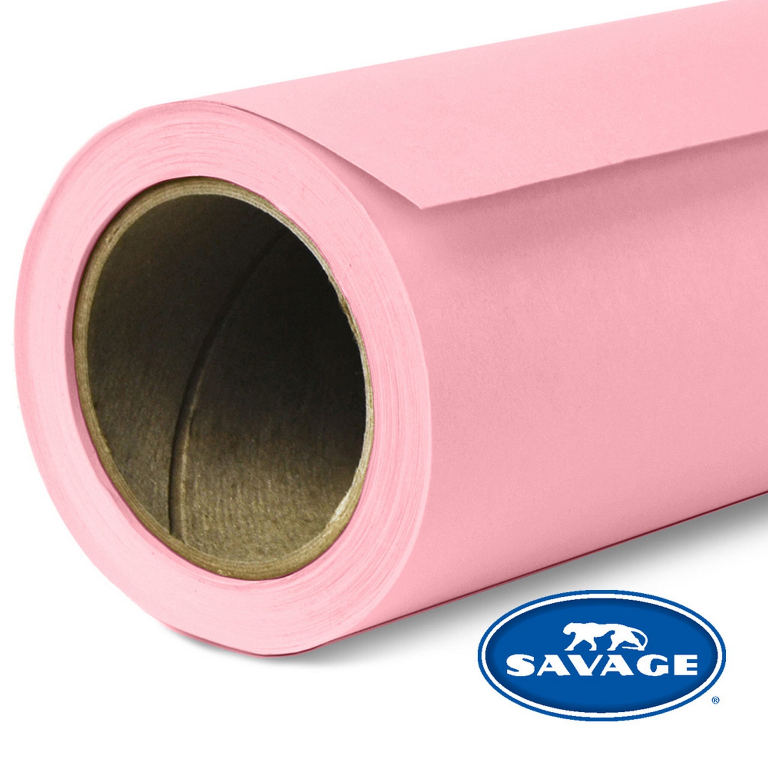 Savage Premium 107-Inch by 50-Yards Widetone Seamless Photography Background Paper in Coral Hue