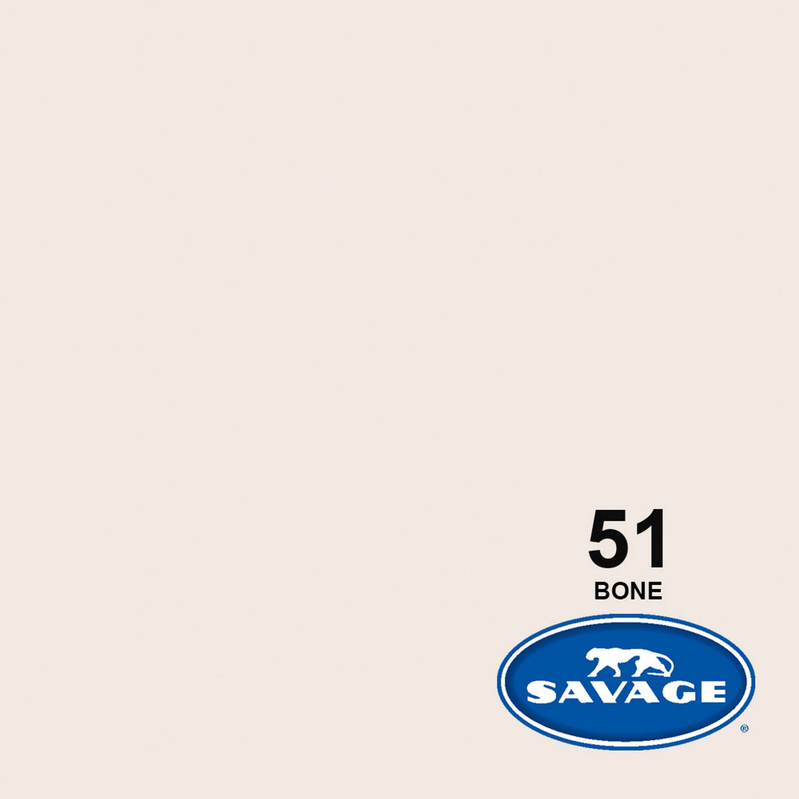 Savage 107-Inch x 50-Yards Bone Widetone High-Quality Seamless Background Paper