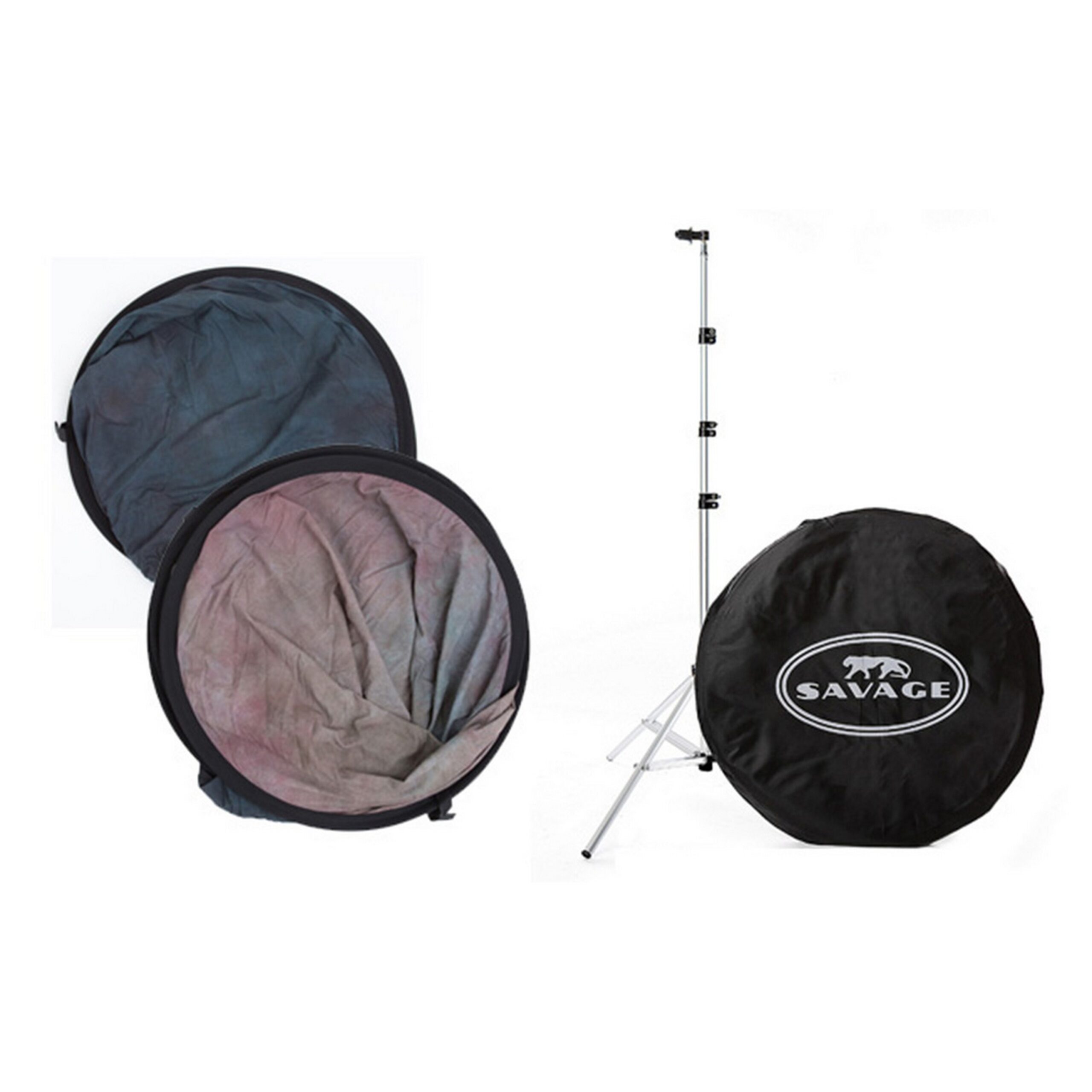 Savage Indigo Nights 5 x 6-Feet Collapsible Photography Background Kit