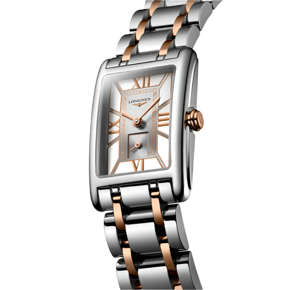 Longines Two - Tone Quartz Ladies' Elegant Dolcevita Wristwatch