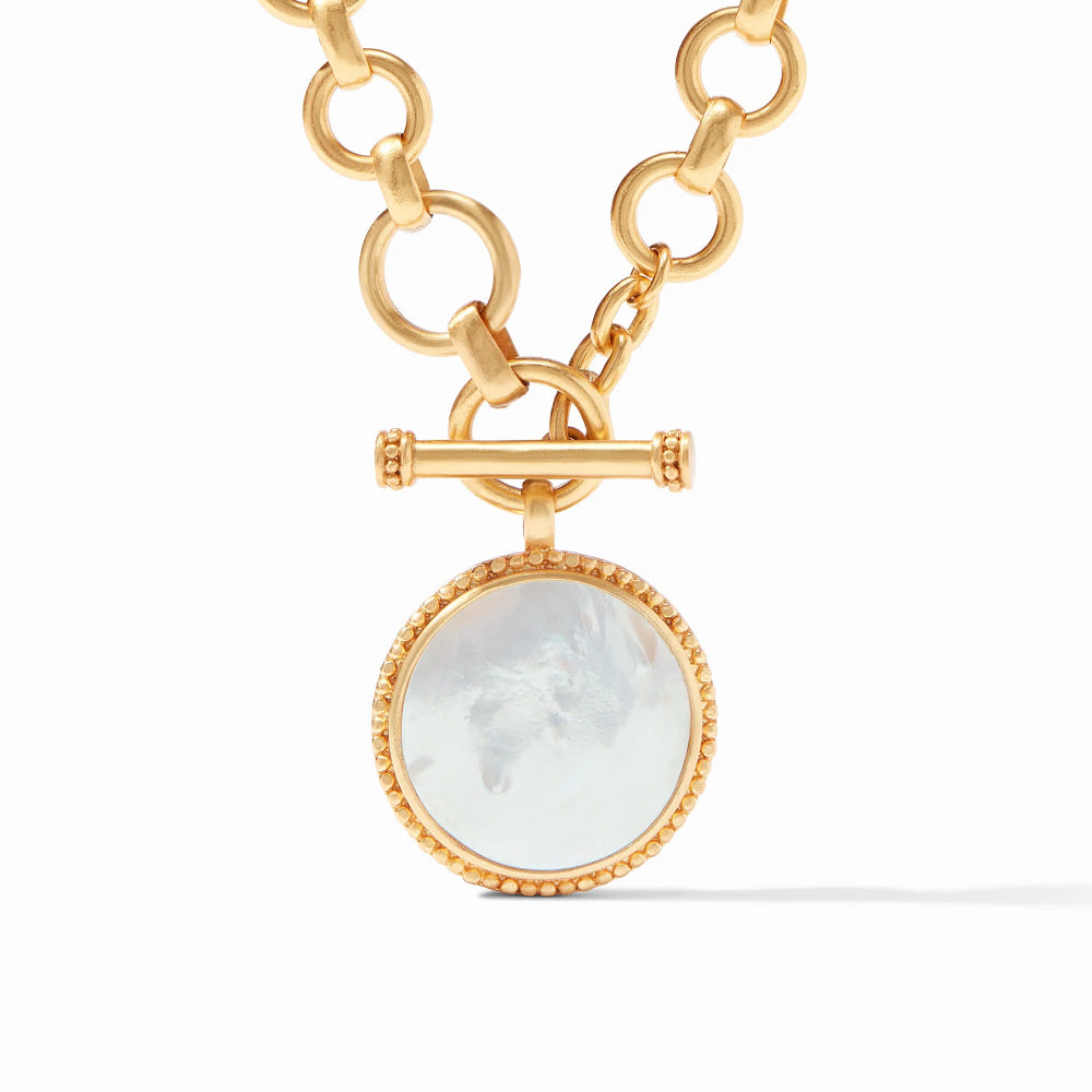 Julie Vos Stunning Flora Statement Necklace with 24K Gold Plate