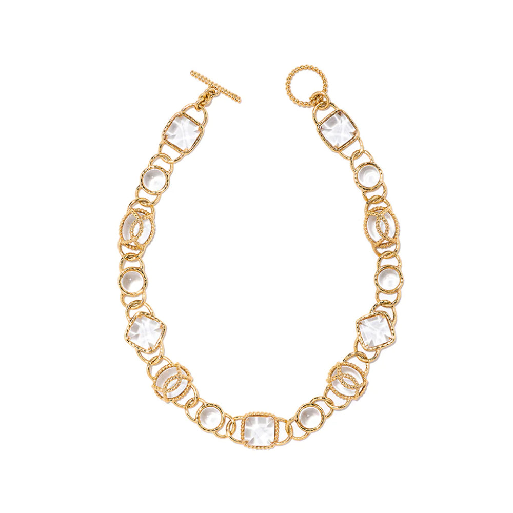 Capucine de Wulf Blandine 18-inch Clear Quartz Necklace - A Handmade Jewelry Piece