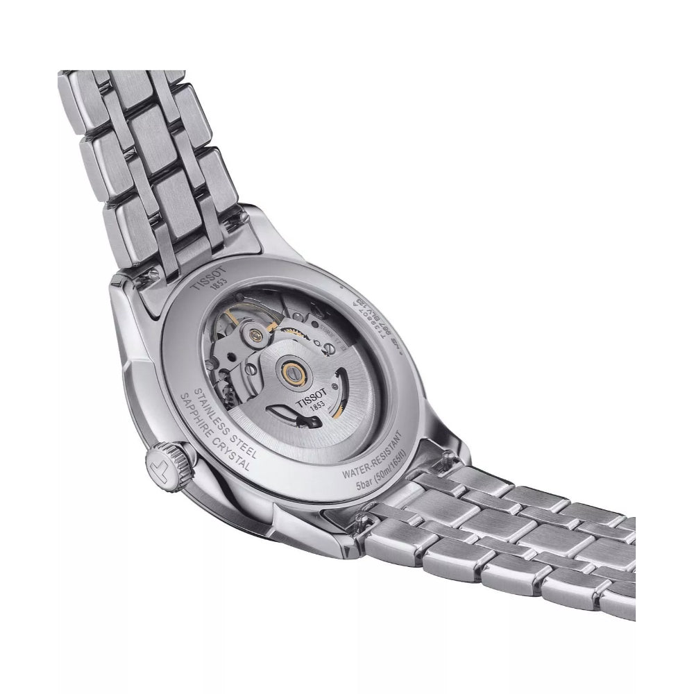 Elegant Tissot Chemin Des Tourelles Powermatic 80 Stainless Steel Watch