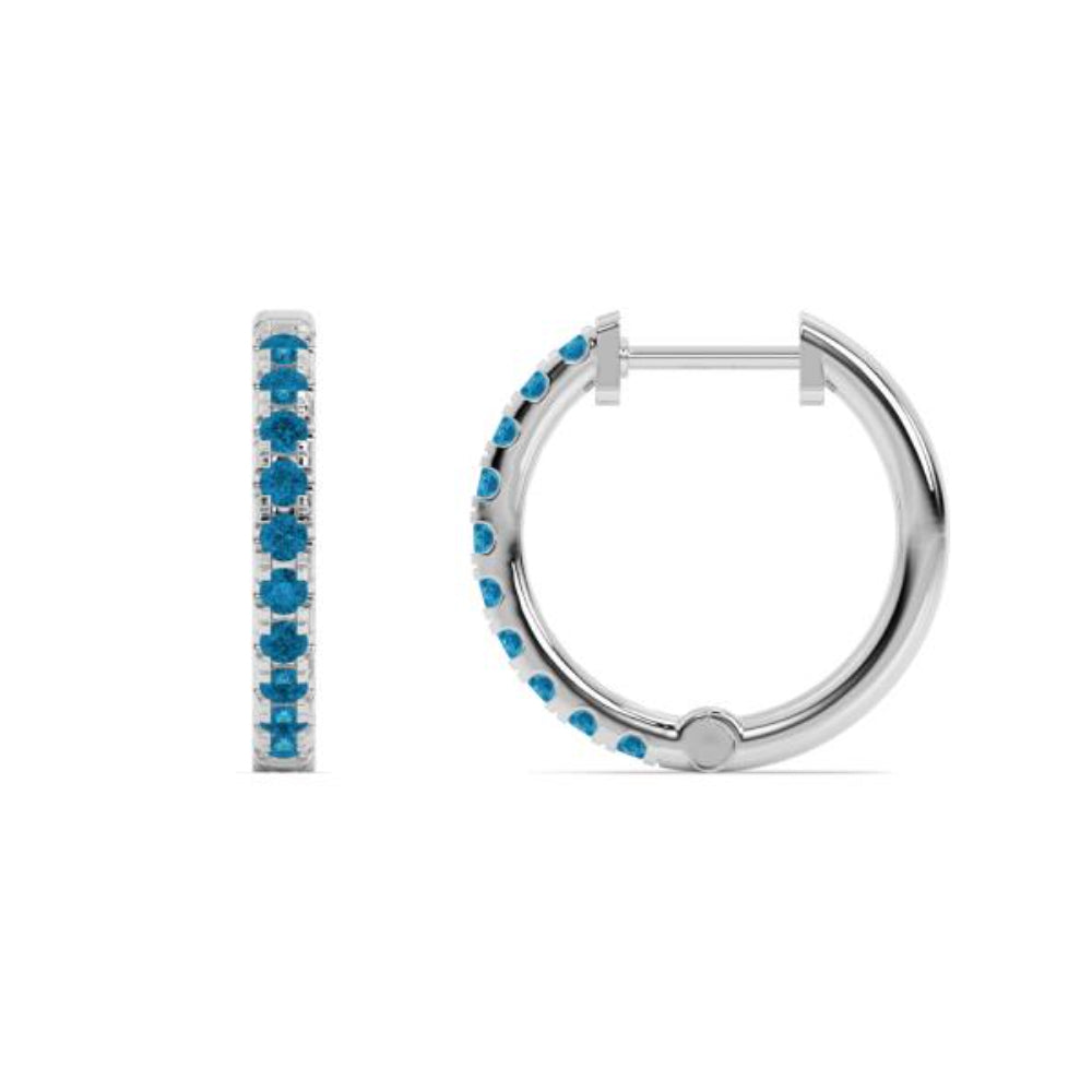 Exquisite 14k Gold Birthstone Hoop Earrings by Smyth Jewelers - Ideal Jewelry Pieces