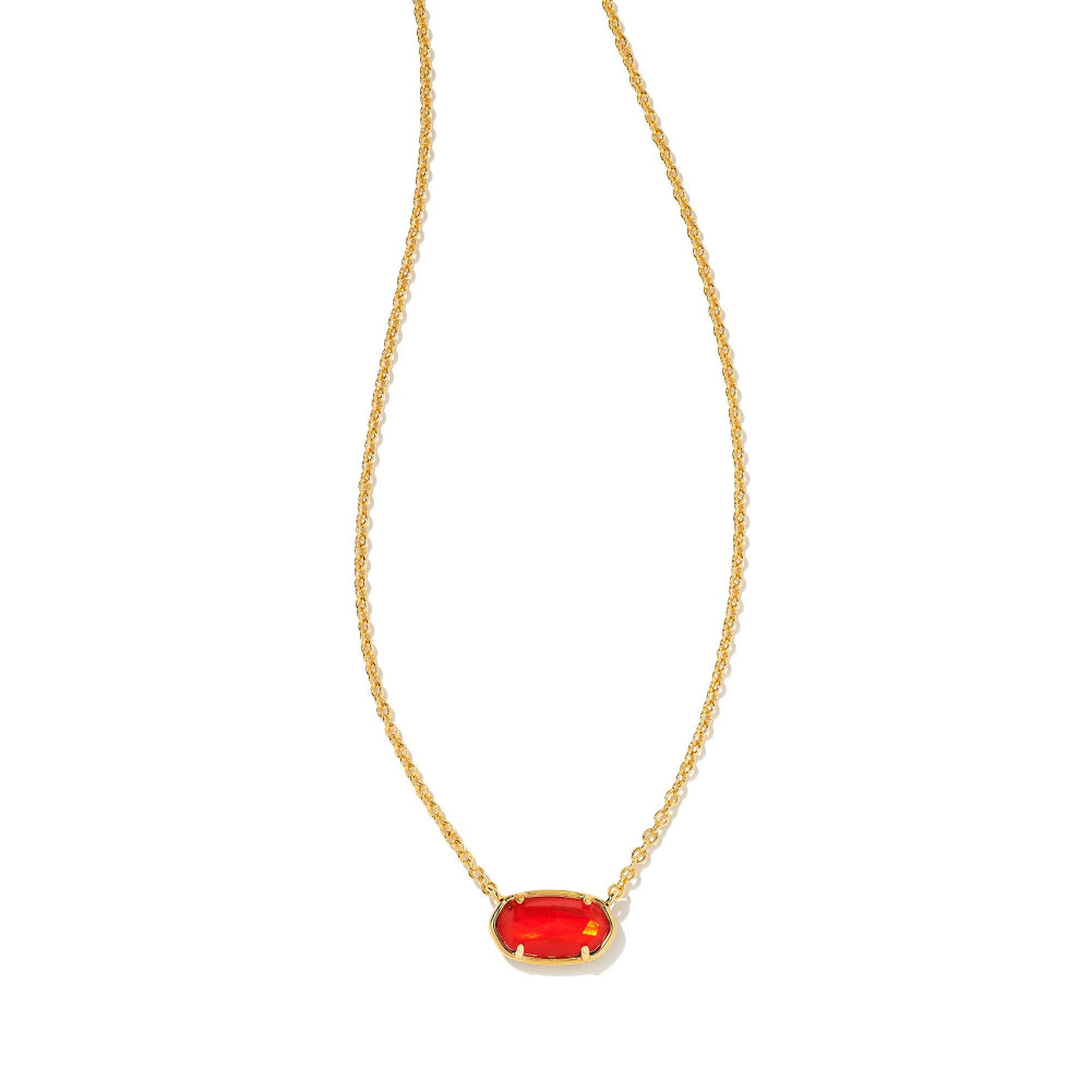 Kendra Scott Gold-Plated Grayson Short Pendant Necklace in Various Colors