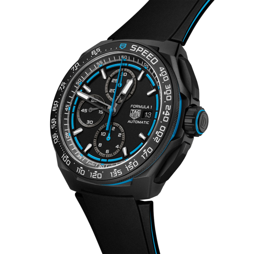 TAG Heuer Formula 1 44mm Automatic Chronograph Titanium Racing Watch