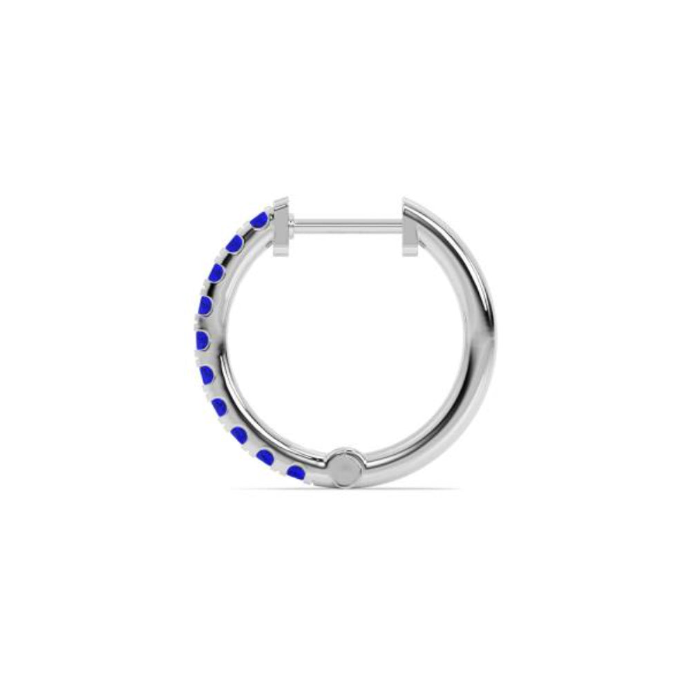 Exquisite 14k Gold Birthstone Hoop Earrings by Smyth Jewelers - Ideal Jewelry Pieces