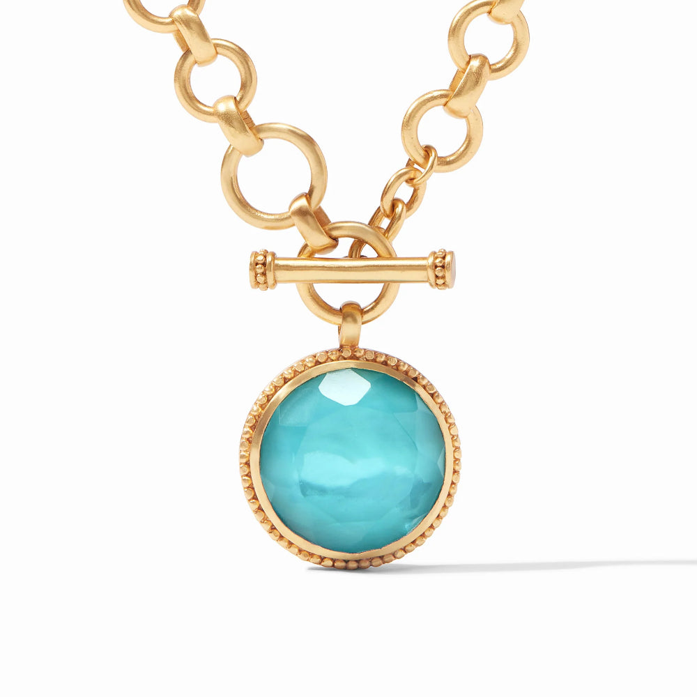 Julie Vos Stunning Flora Statement Necklace with 24K Gold Plate