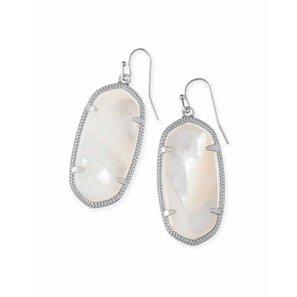 Kendra Scott Ivory Mother-of-Pearl Elle Drop Earrings - A Timeless Classic