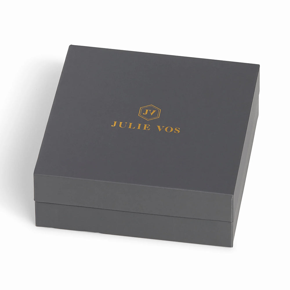Julie Vos Marie Three - Piece Stud Earrings Gift Set for Everyday and Formal Wear