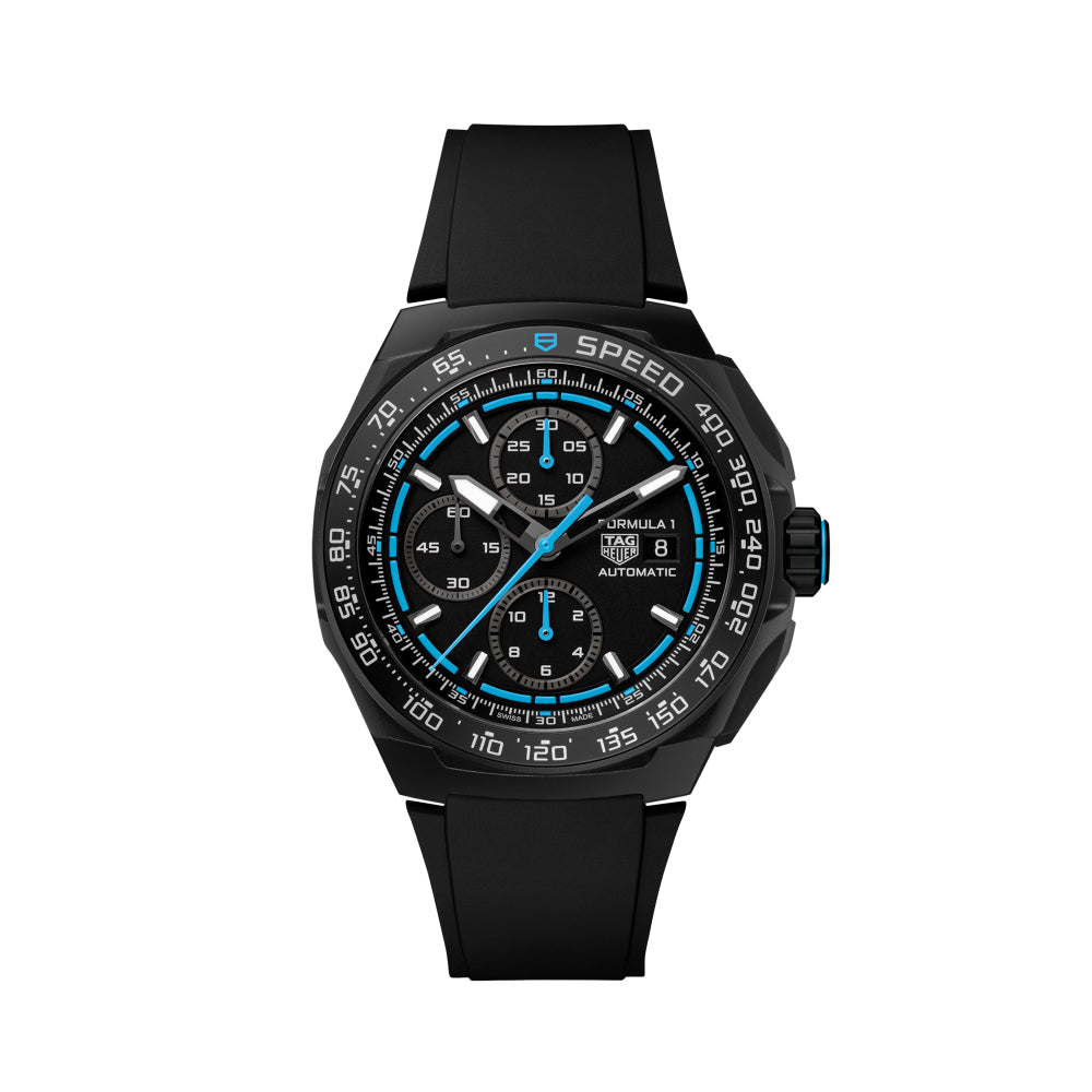TAG Heuer Formula 1 44mm Automatic Chronograph Titanium Racing Watch