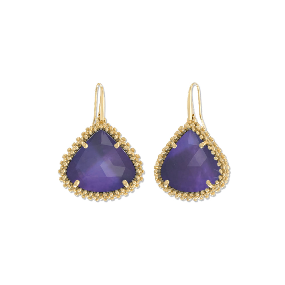 Kendra Scott Stylish Framed Kendall Large Gold Drop Earrings for Fashion Lovers