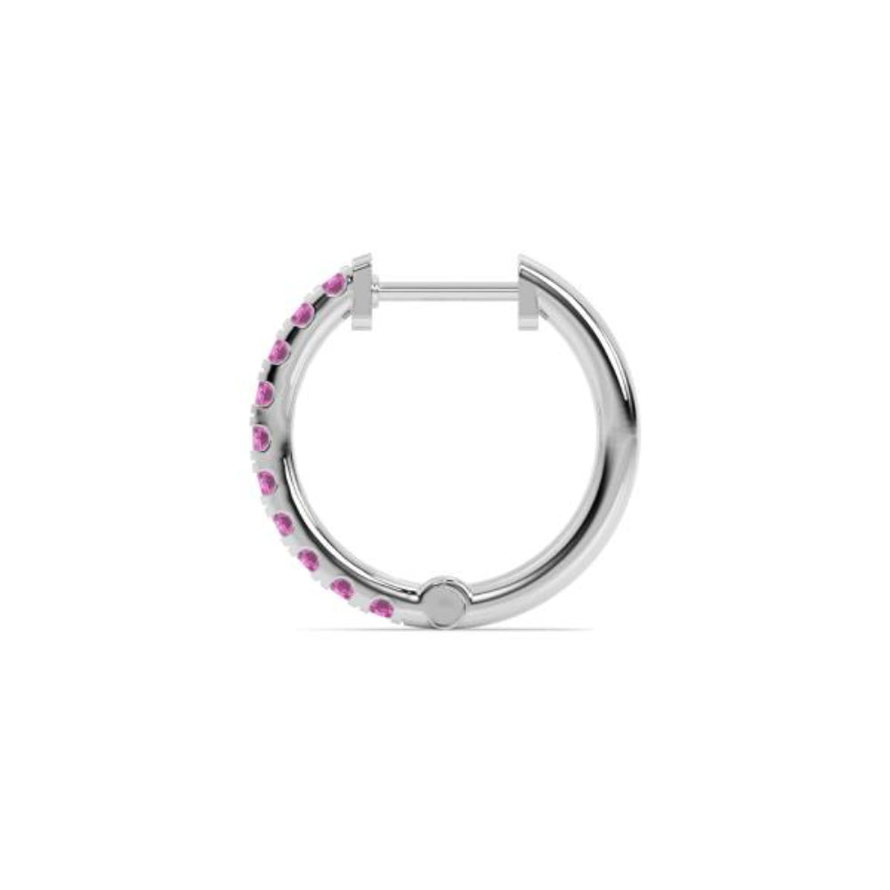 Exquisite 14k Gold Birthstone Hoop Earrings by Smyth Jewelers - Ideal Jewelry Pieces
