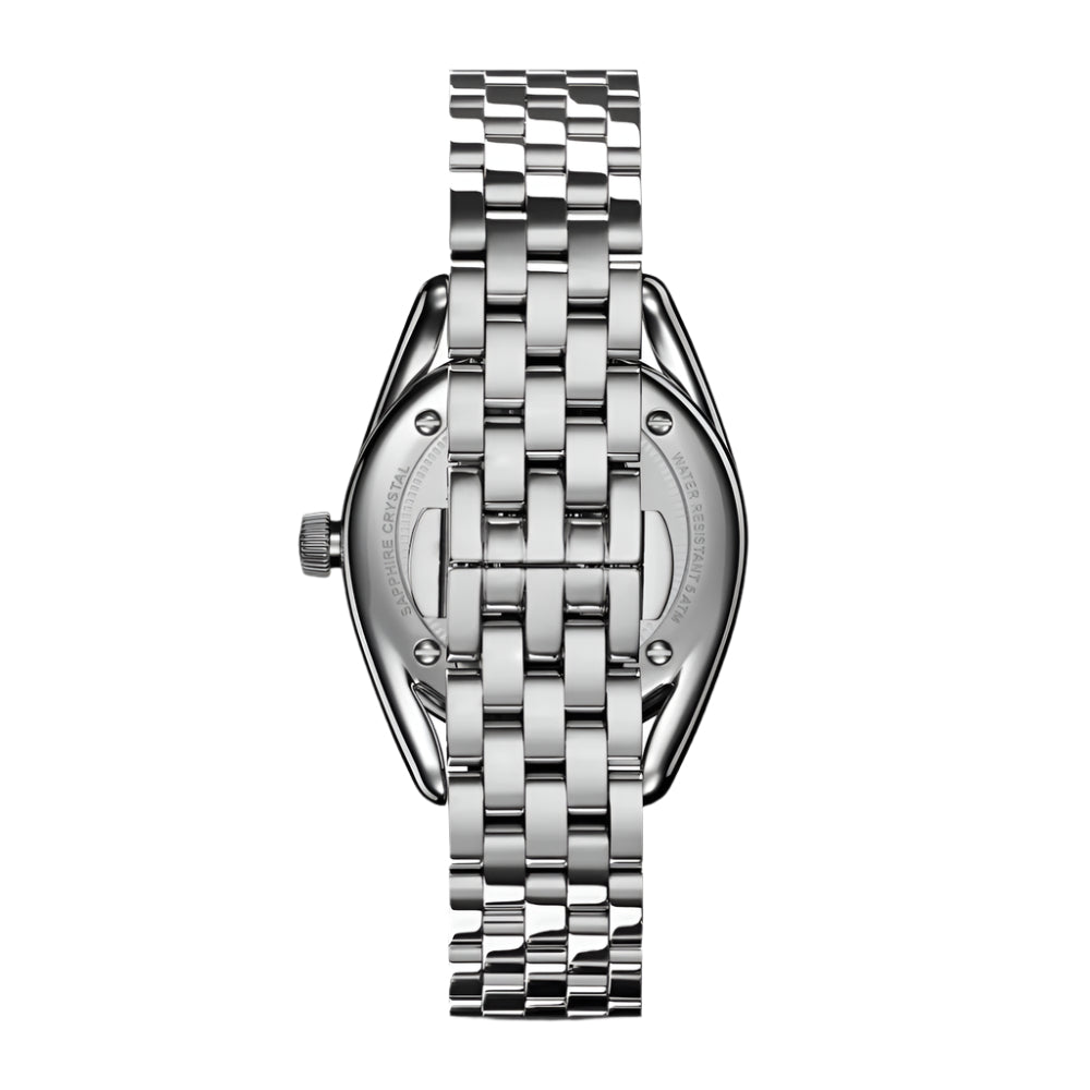Shinola 30mm Derby Quartz Watch with Blue Mother of Pearl Dial