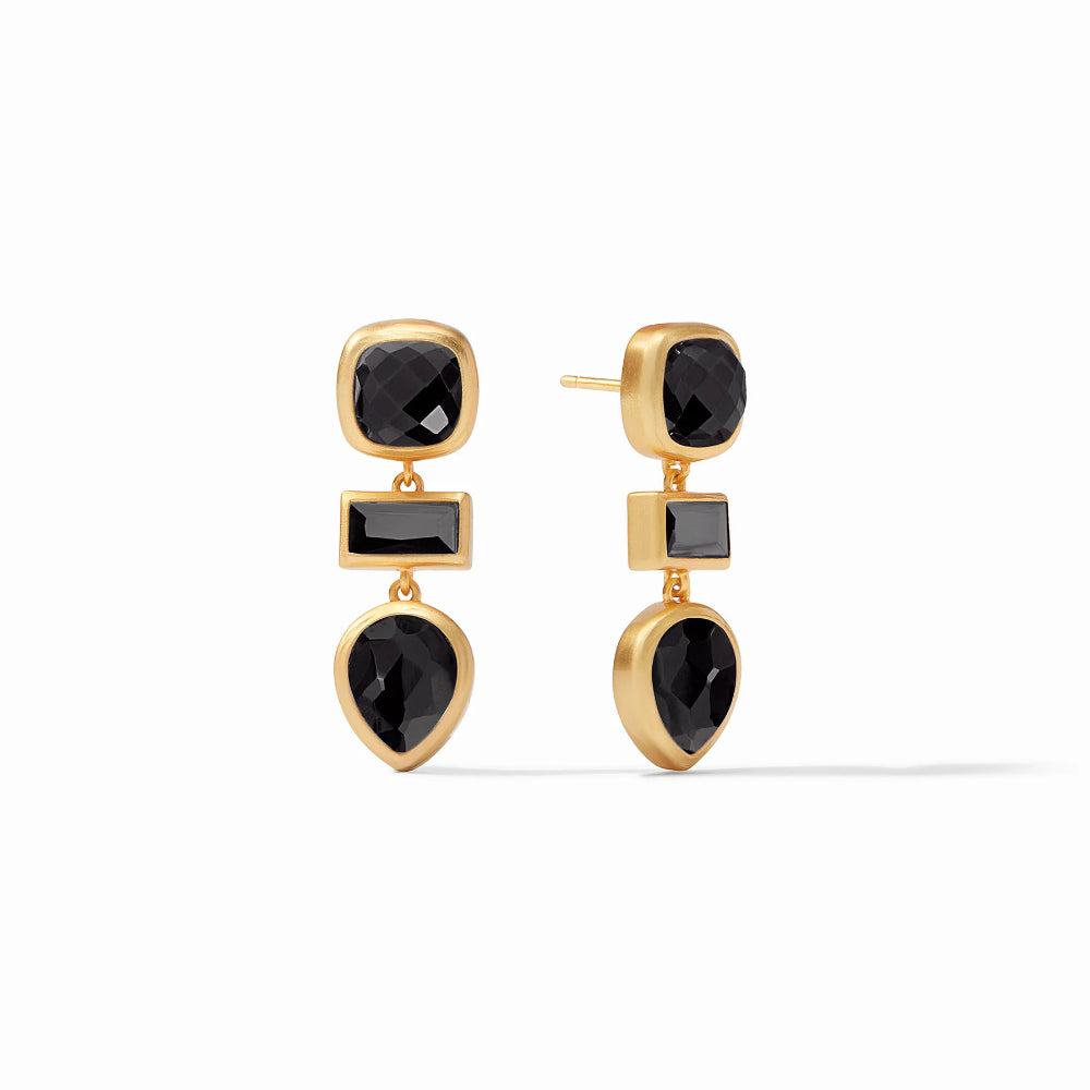 Julie Vos Antonia Tiered Stone Earrings - A Stylish Jewelry Addition