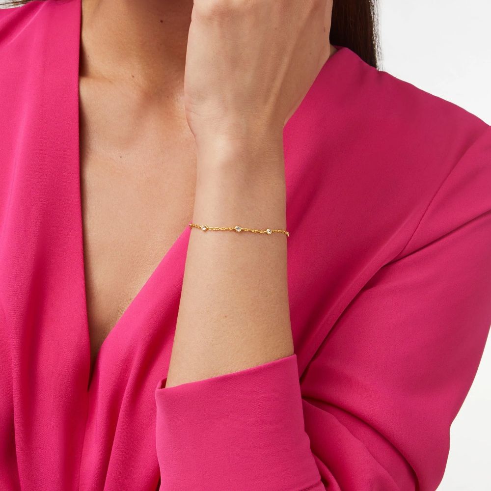 Julie Vos Celeste Exquisitely Delicate Women's Bracelet
