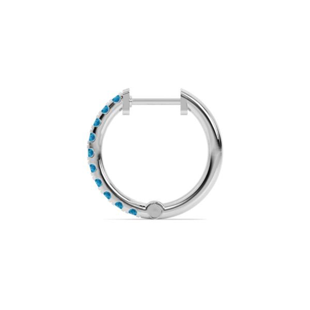 Exquisite 14k Gold Birthstone Hoop Earrings by Smyth Jewelers - Ideal Jewelry Pieces