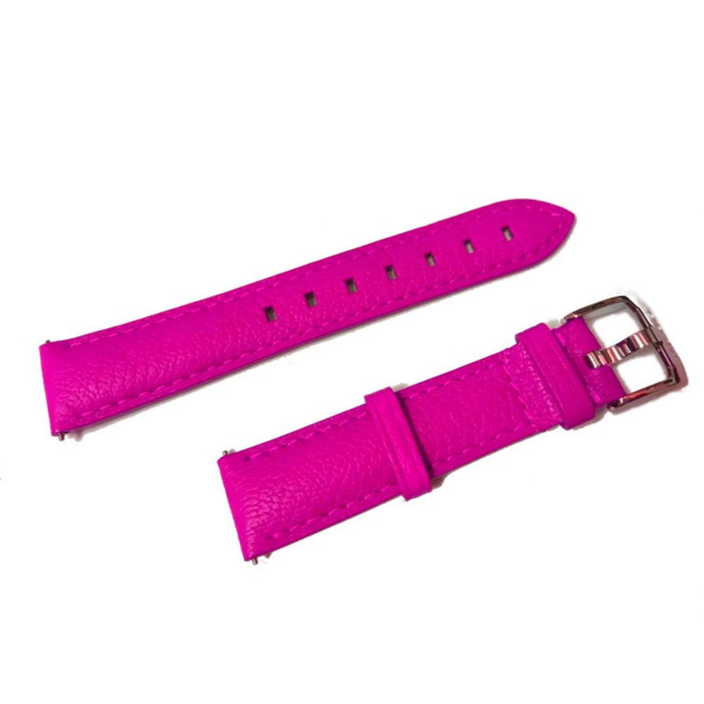 35mm Pink Leather Strap for Tag Heuer Formula 1 Luxury Watches