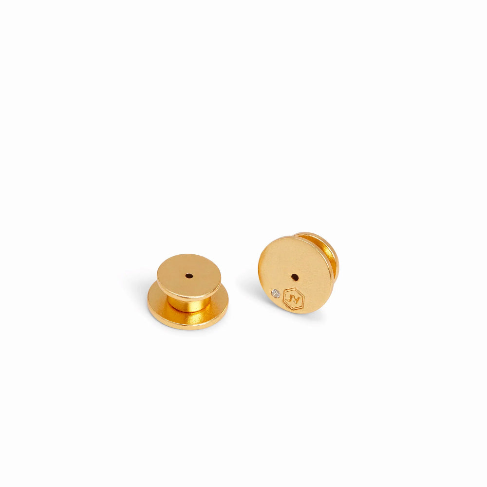 Gorgeous Julie Vos Luminous Pearl Fleur - de - Lis Stud Earrings