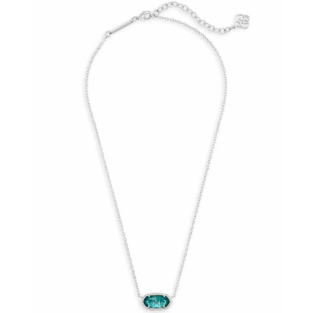 Kendra Scott Exquisite Elisa Pendant Necklace Crafted in London Blue Shade